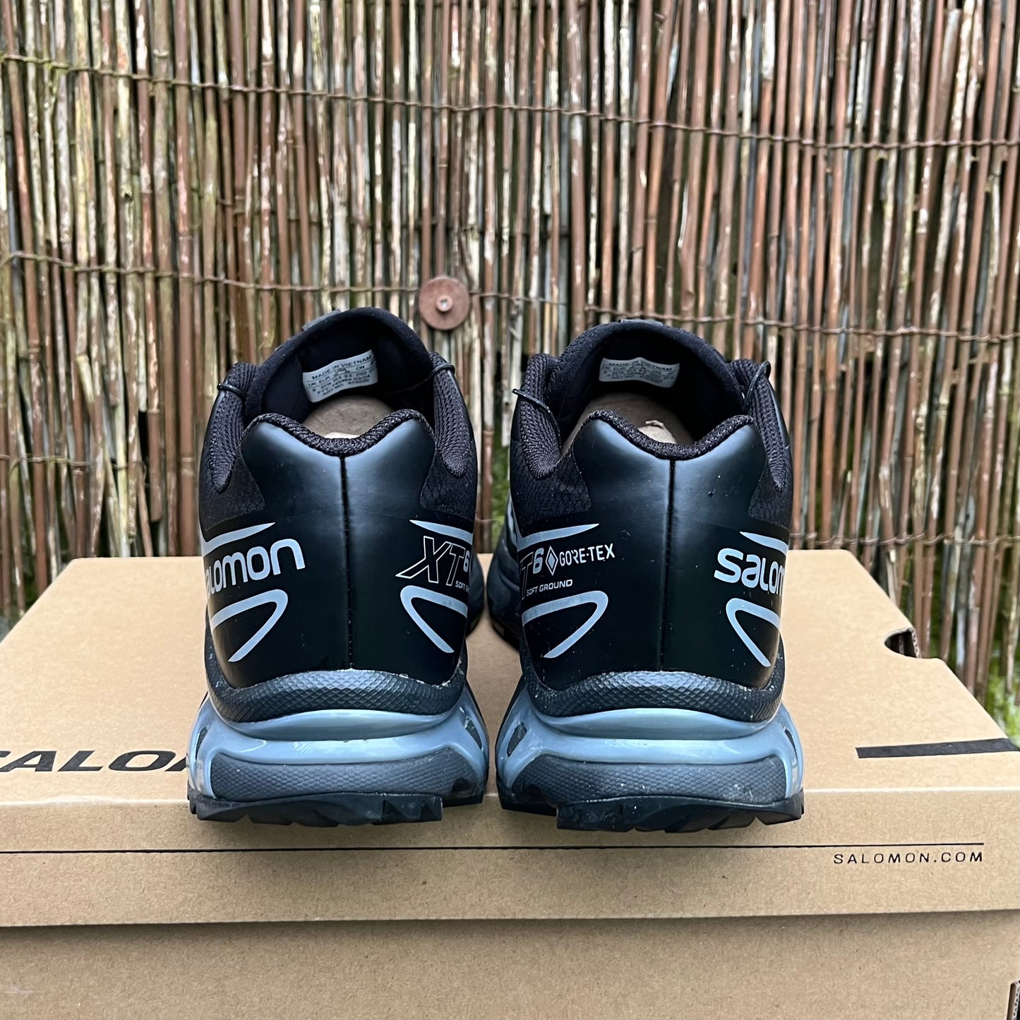 Salomon XT-6 Gore-Tex - Black / Metallic Sliver - UK9