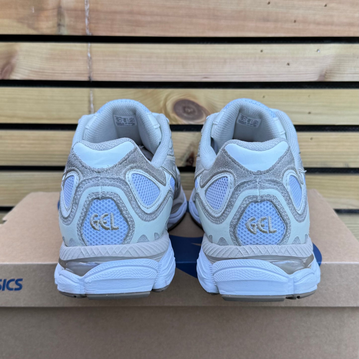 Asics Gel-NYC - White / Feather Grey - UK10.5