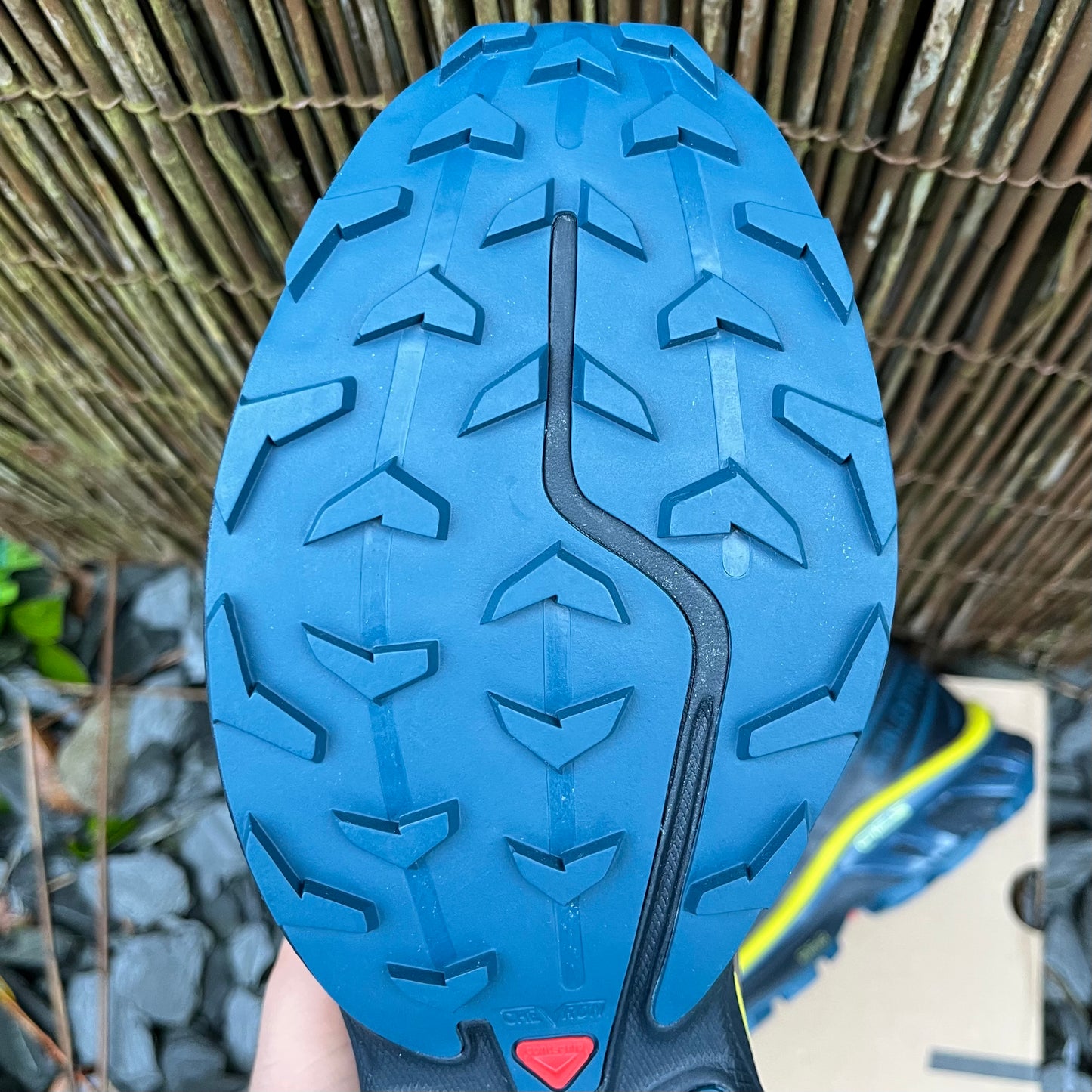 Salomon XT-6 Skyline - Carbon / Sunny Lime / Sulphur Spring - UK8 - Brand New