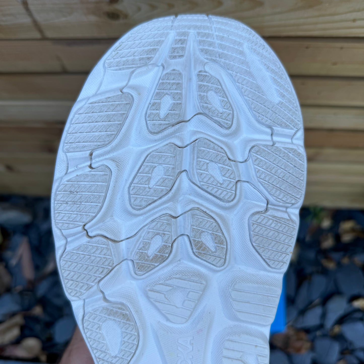 Hoka Clifton 10 - Triple White - UK9