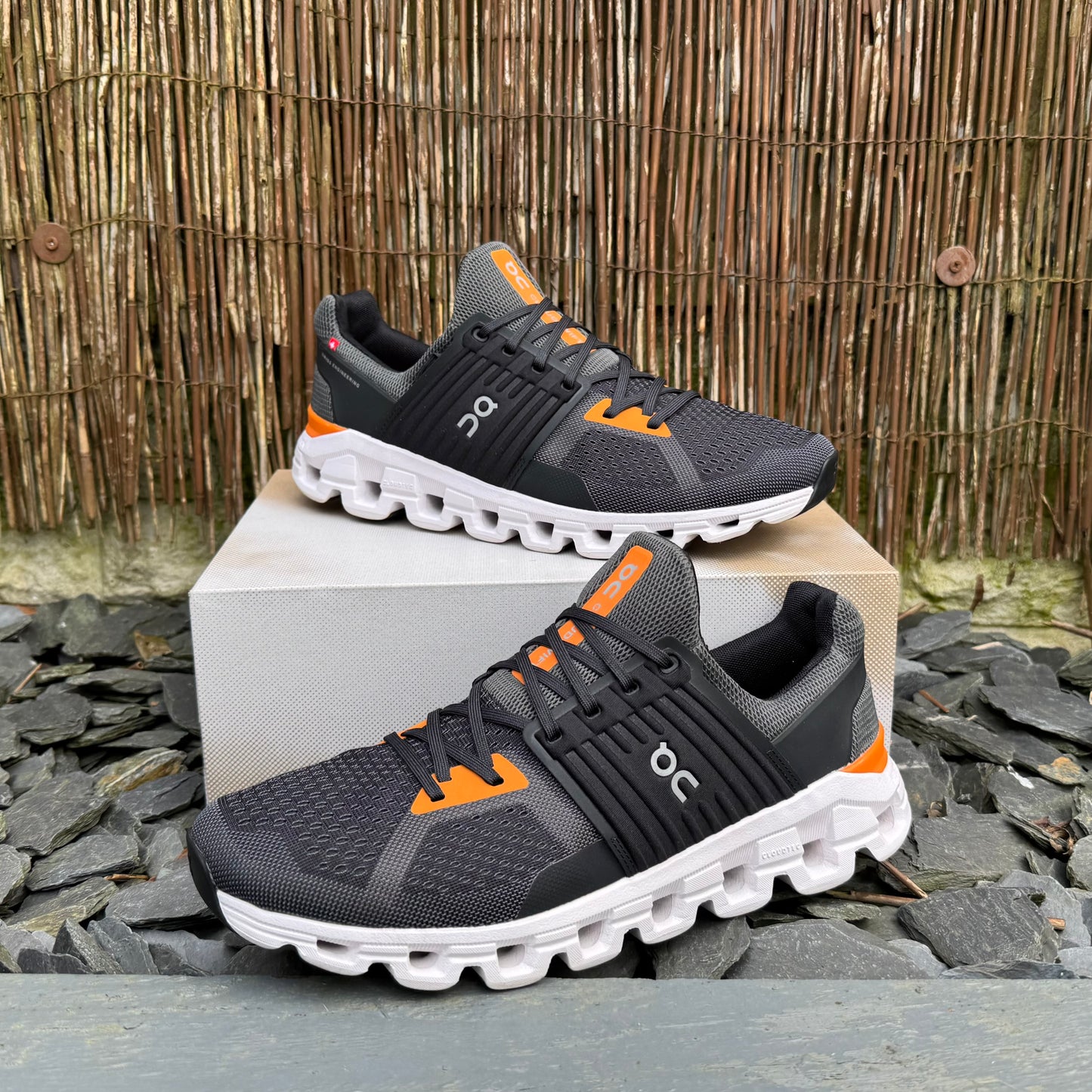 On Running CloudSwift 2.0 - Rock / Turmeric - UK9.5