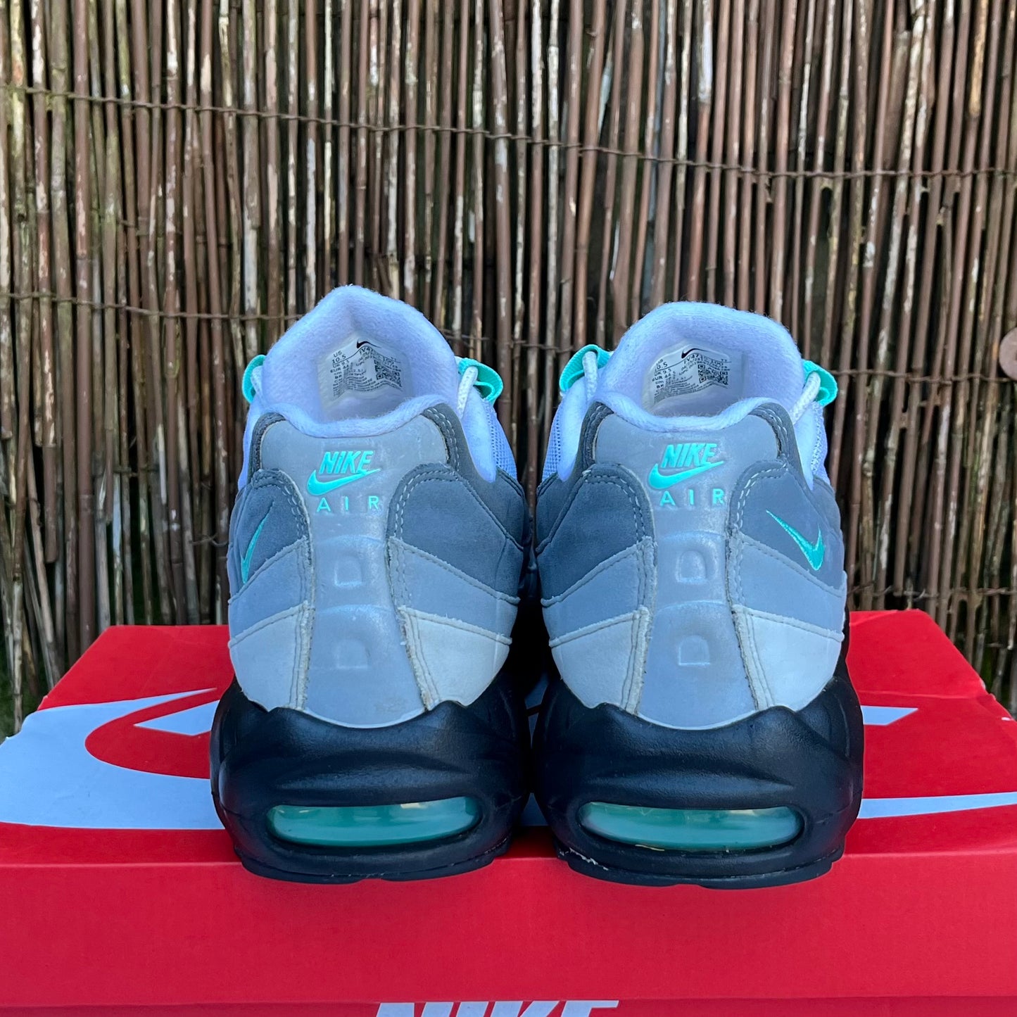 Nike Air Max 95 JD Exclusive - Hyper Turquoise - UK9.5