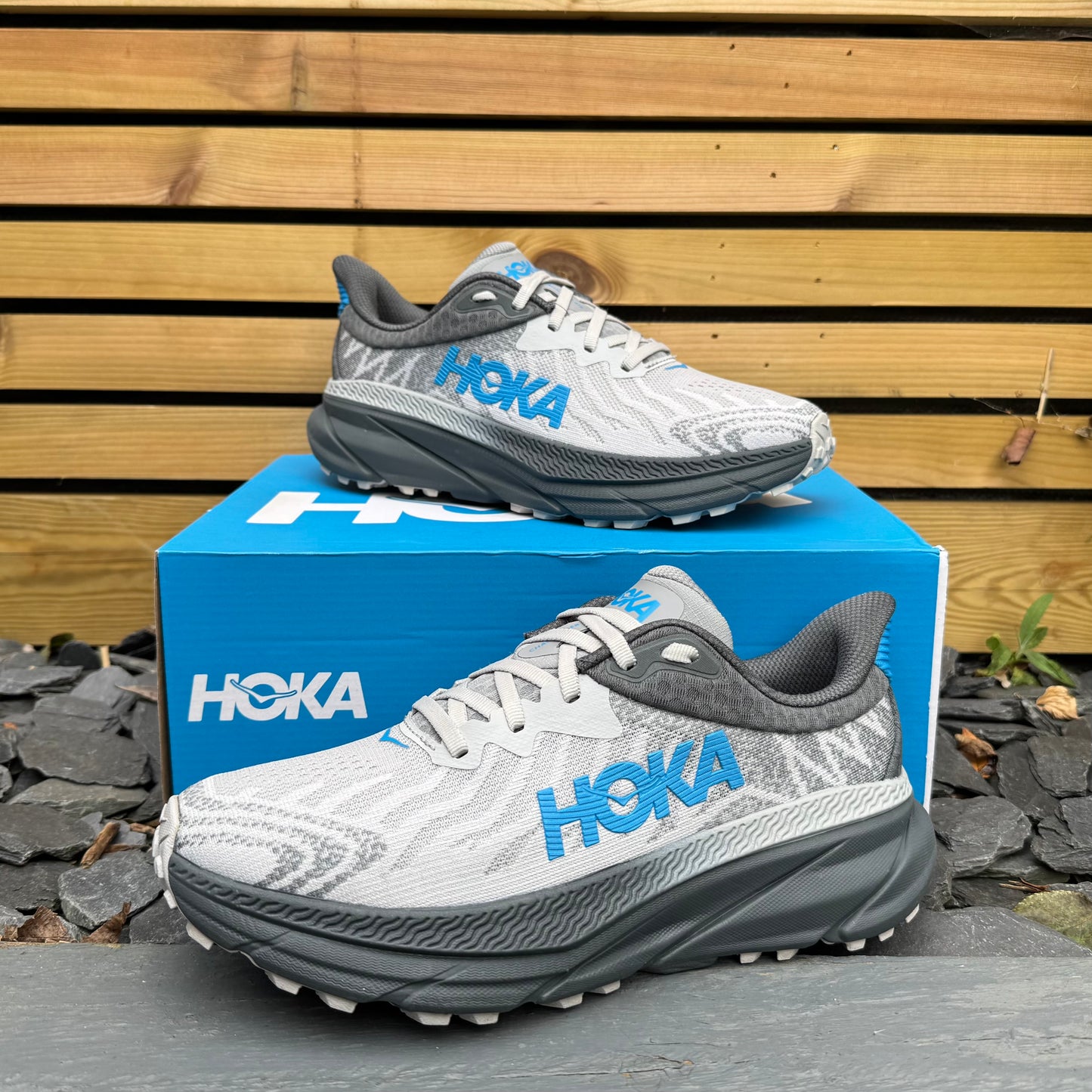 Hoka Challenger 7 - Outer Orbit / Blue - UK7