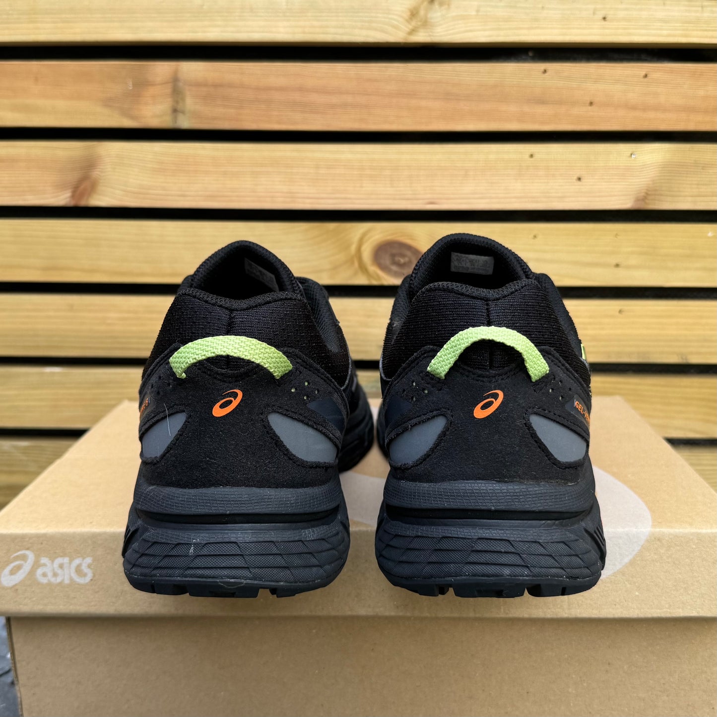 Asics Gel-Venture 6 - Black / Lime - UK11