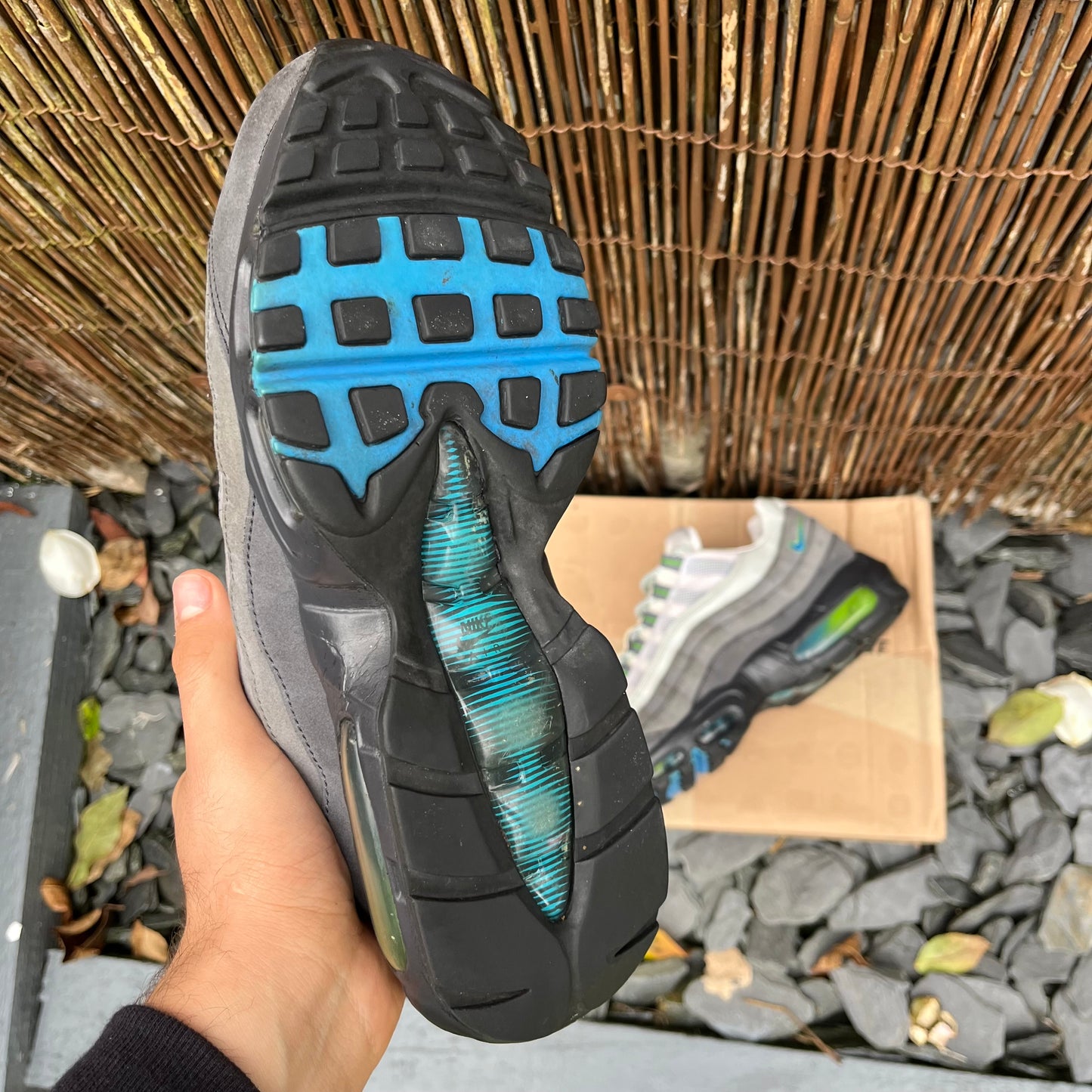 Nike Air Max 95 JD Exclusive Blue Apple 2010 UK7