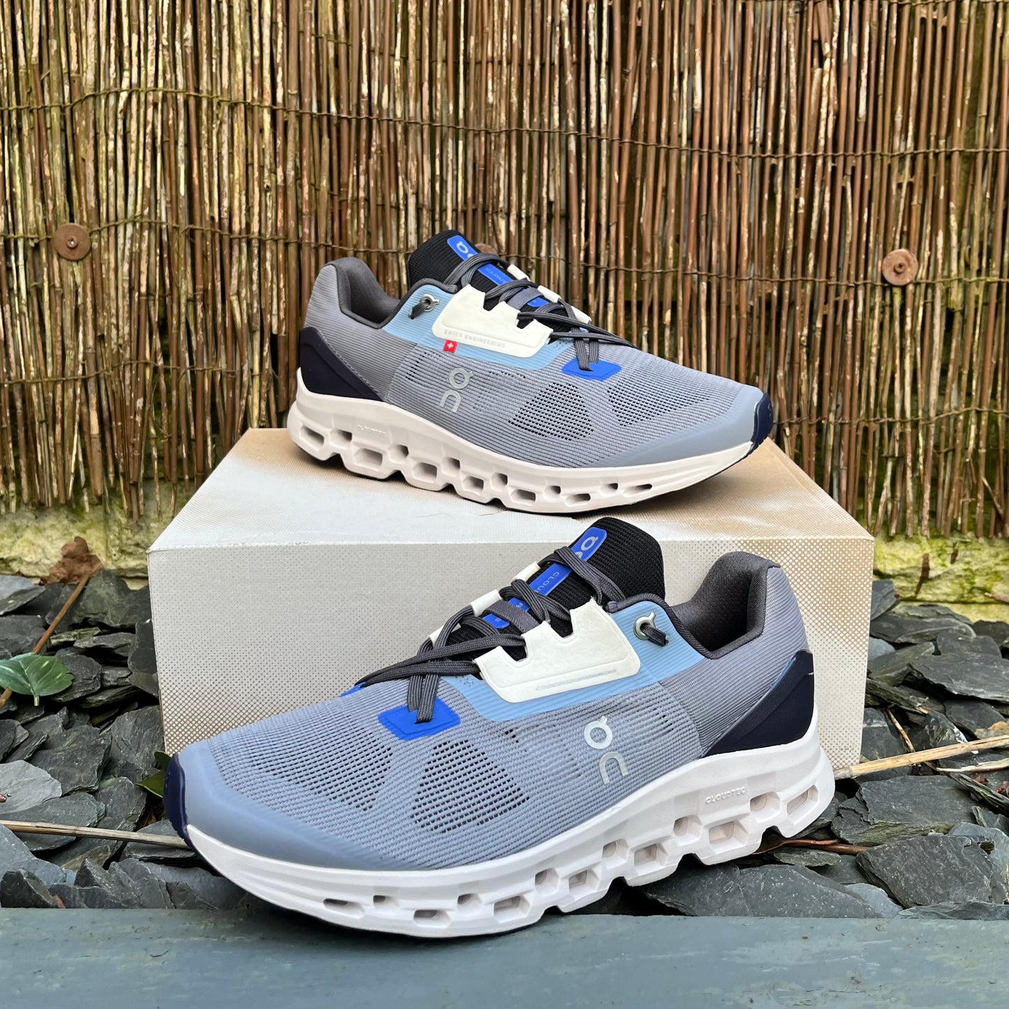 On Running CloudStratus 2 - Fossil / Midnight - UK9.5