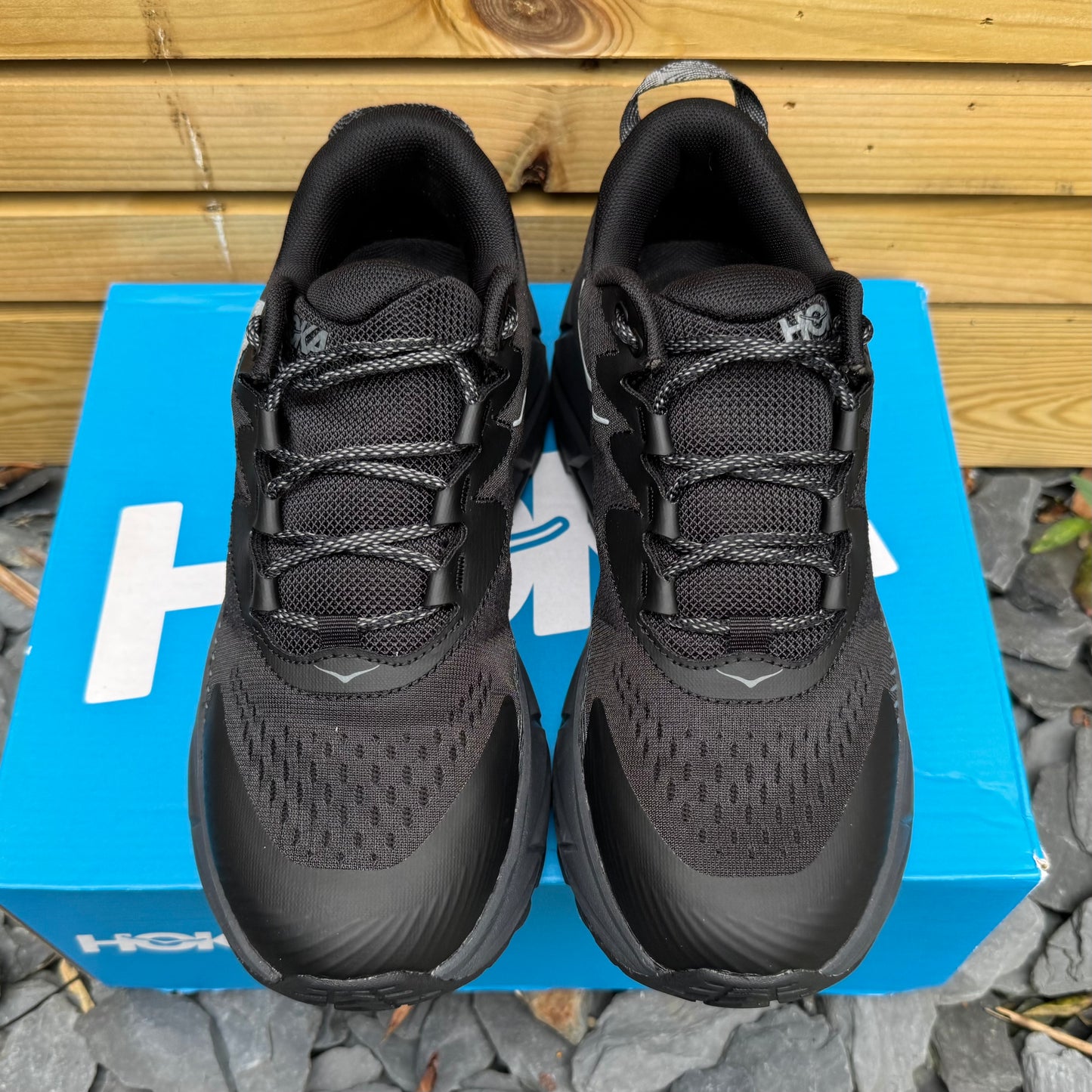 Hoka Sky-Float X - Black - UK7.5