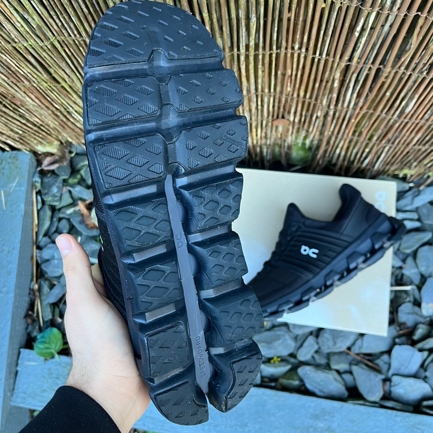 On Running CloudSwift 3.0 AD - Triple Black - UK10