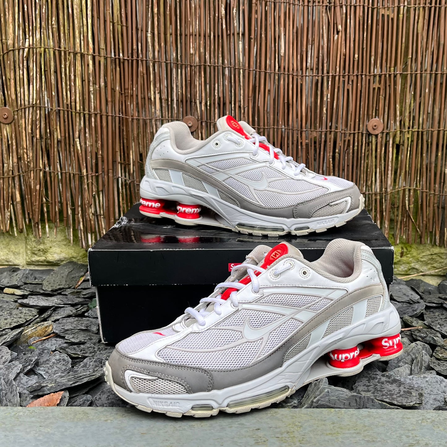 Nike Shox Ride 2 SP X Supreme White / Platinum