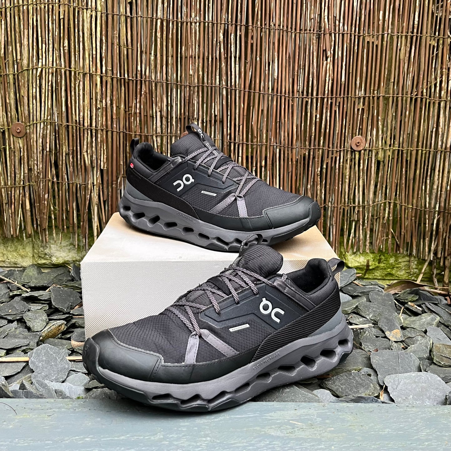 On Running CloudHorizon Waterproof - Black Eclipse - UK11