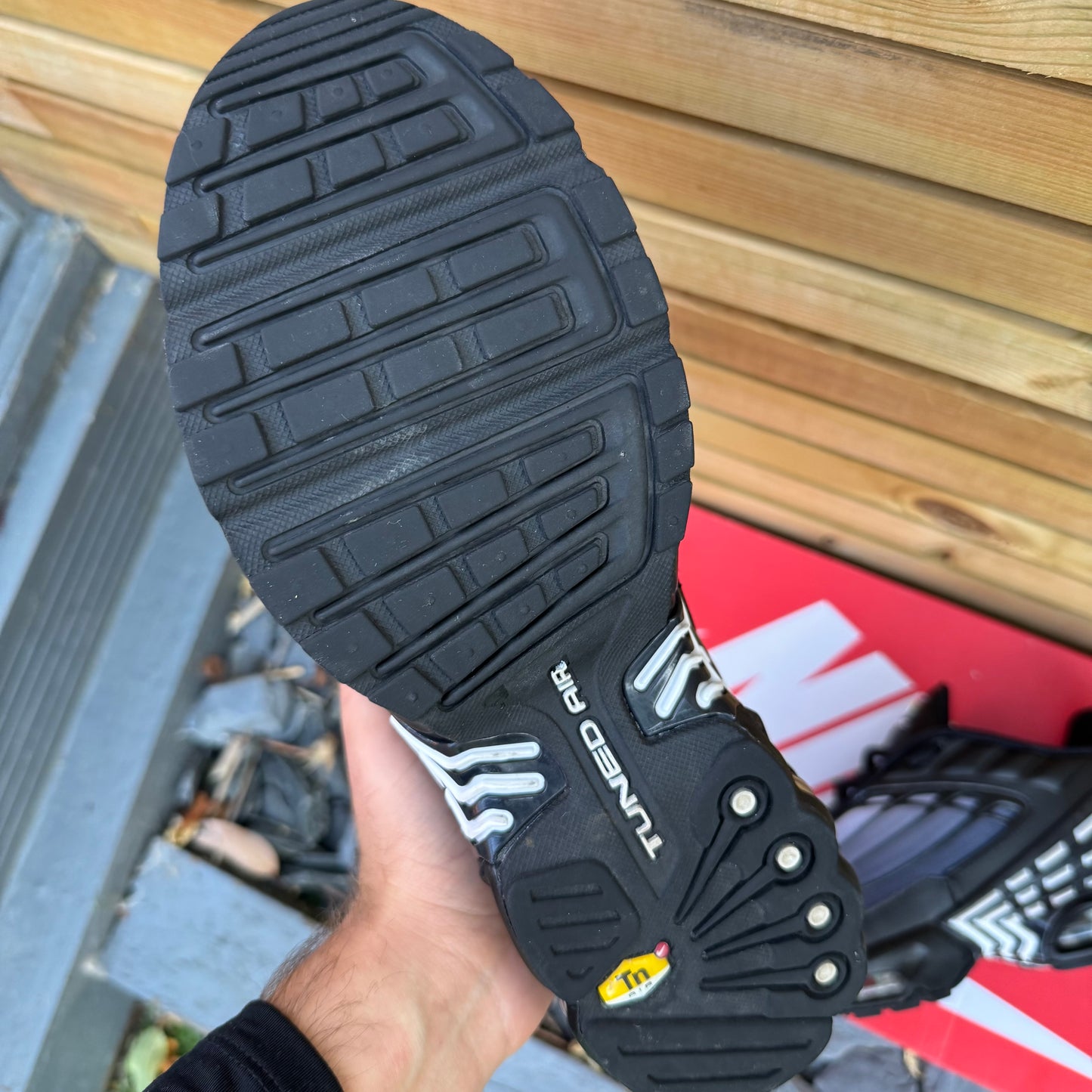Nike Air Max Plus TN 3 - Black / Wolf Grey - UK9