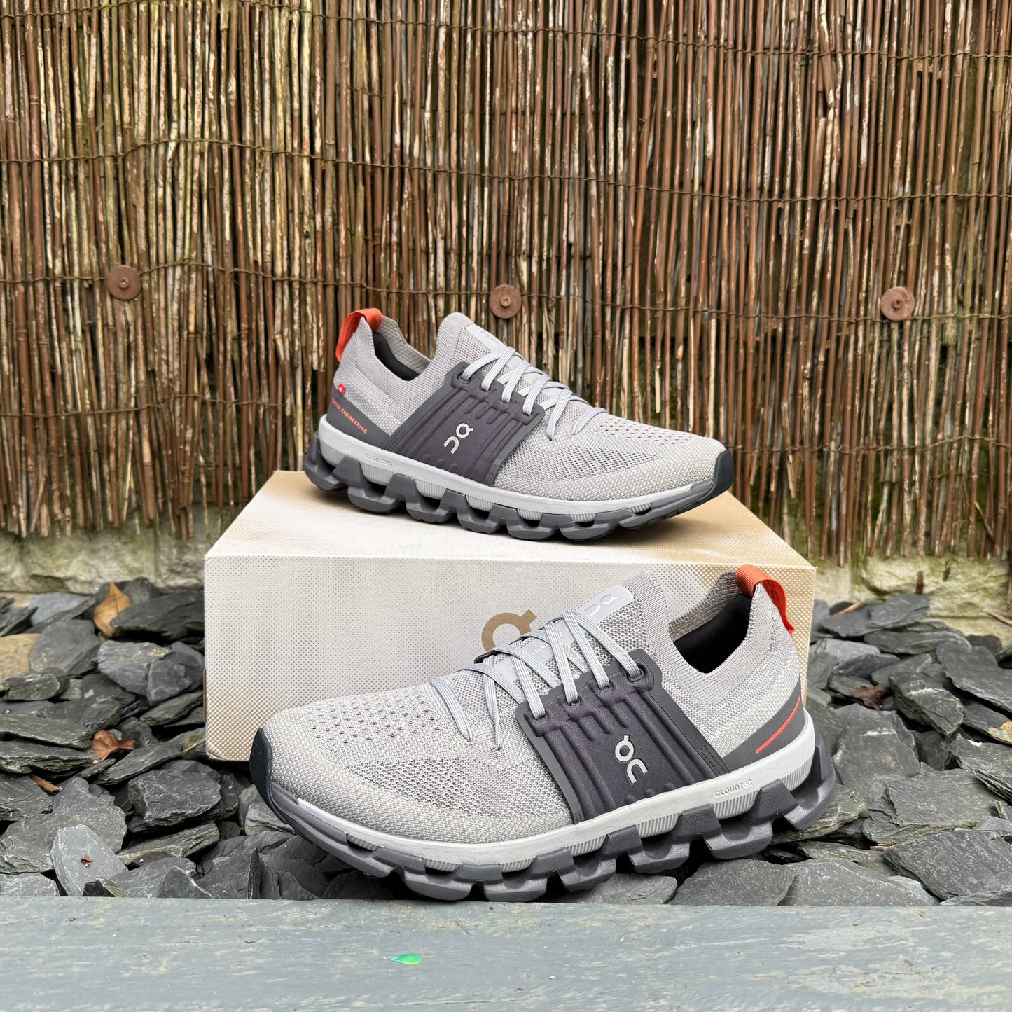 On Running CloudSwift 3.0 - Grey / Orange - UK7