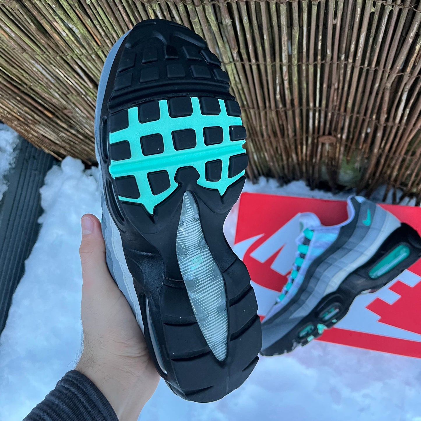 Nike Air Max 95 JD Exclusive - Hyper Turquoise - UK6