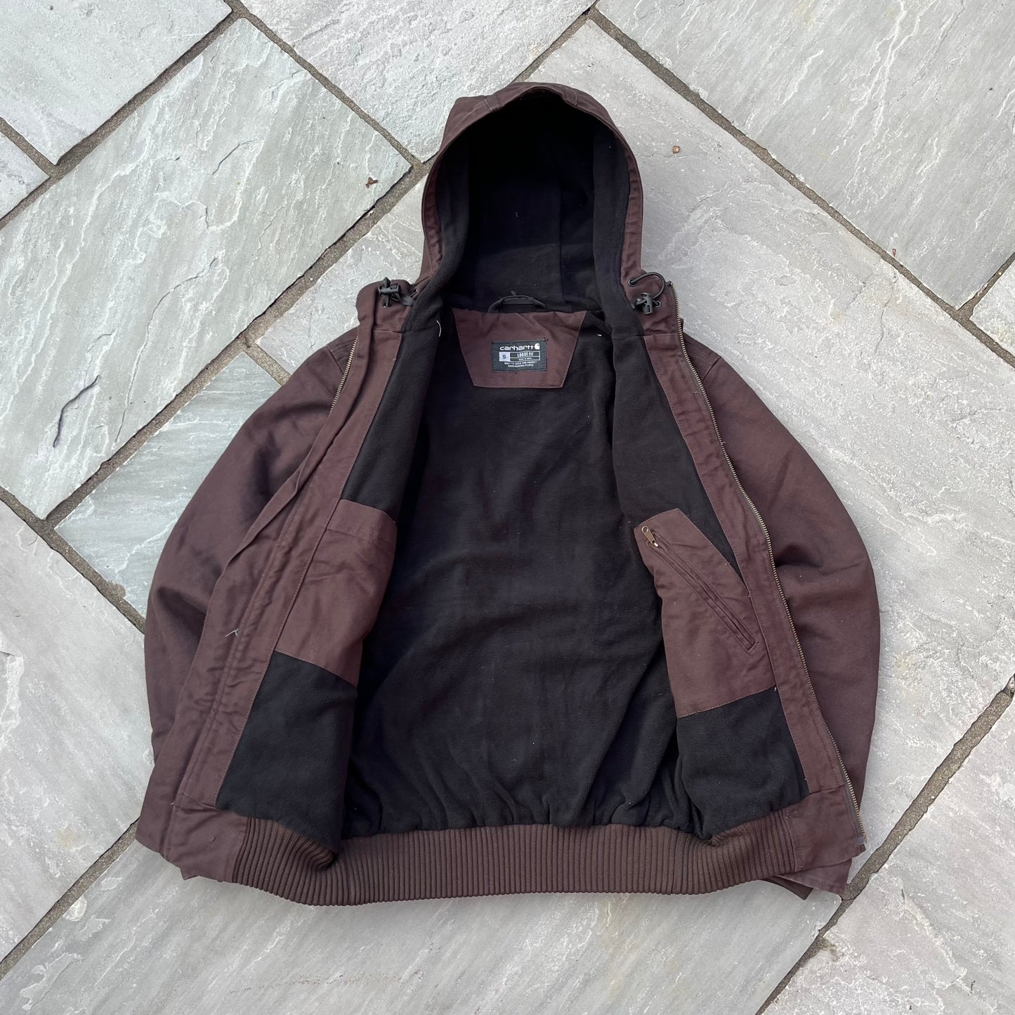 Carhartt Full Swing Fleece-Lined Active Jacket Dark Brown