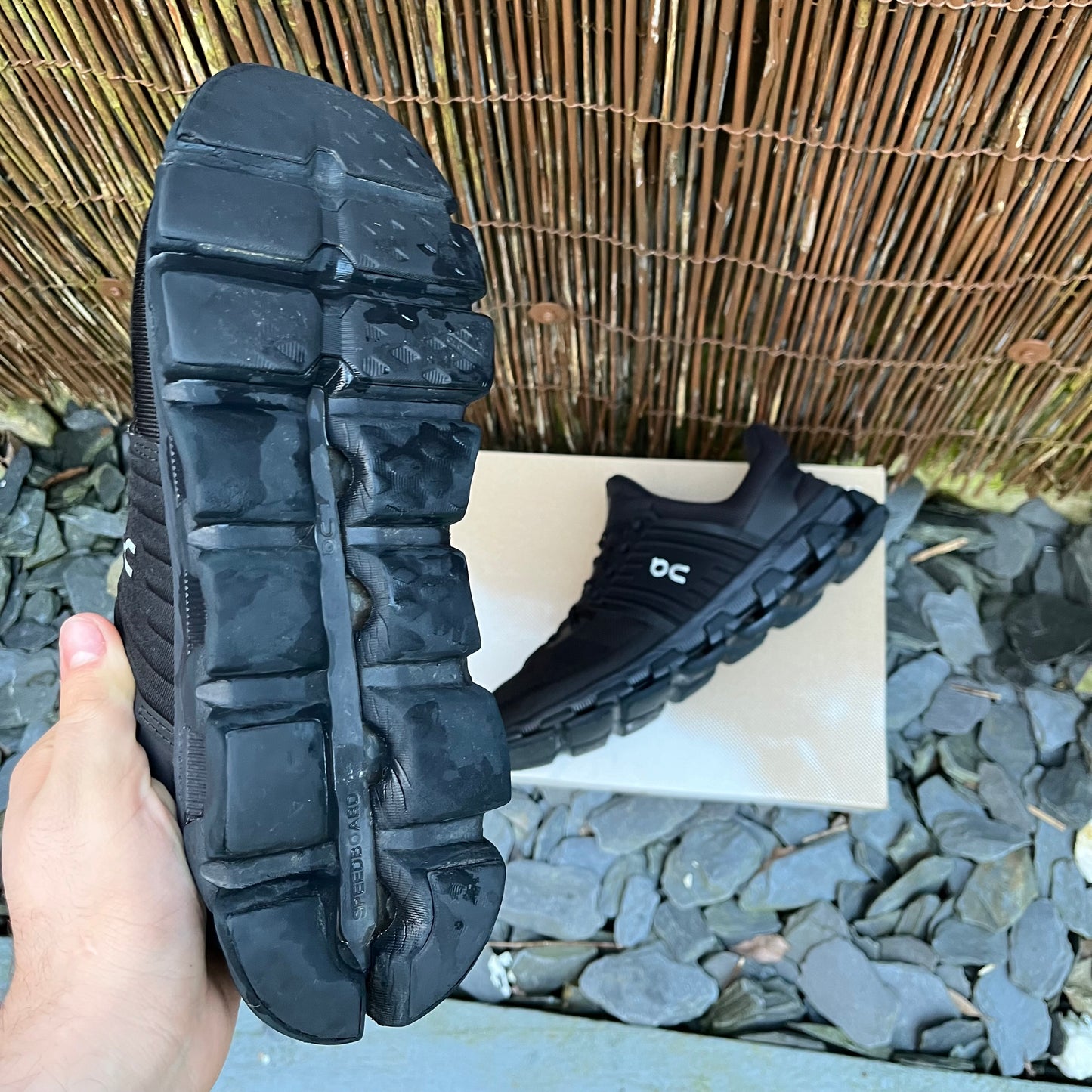 On Running CloudSwift 3.0 AD Triple Black UK9.5