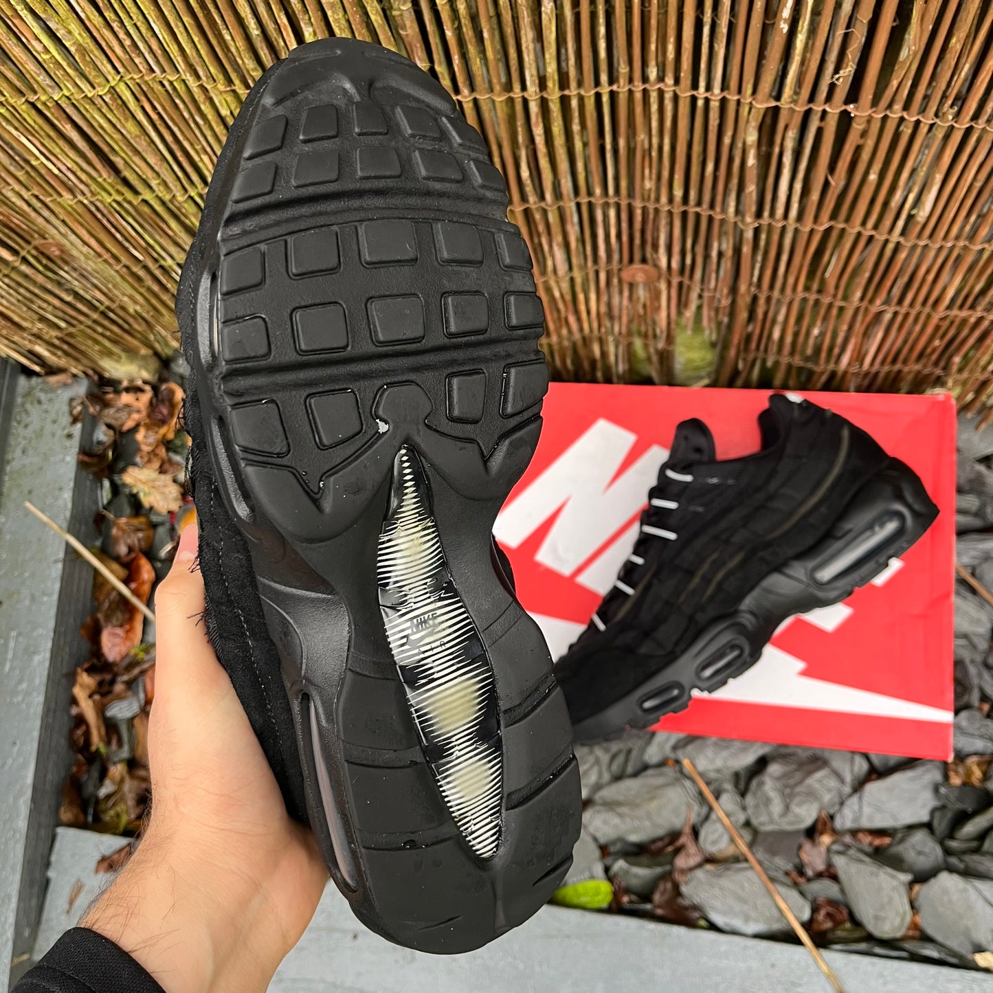 Nike Air Max 95 X Comme Des Garçons - Black - UK9
