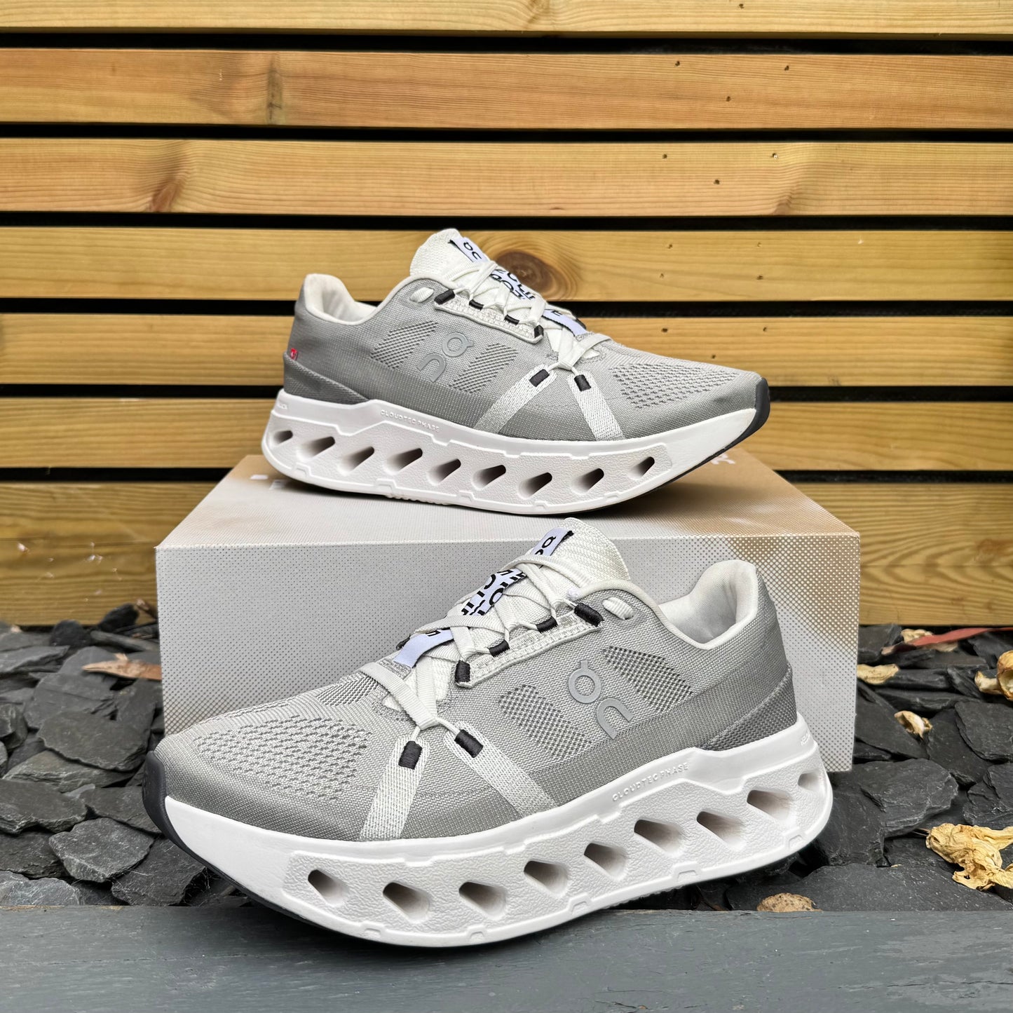 On Running CloudEclipse - Alloy White - UK7.5
