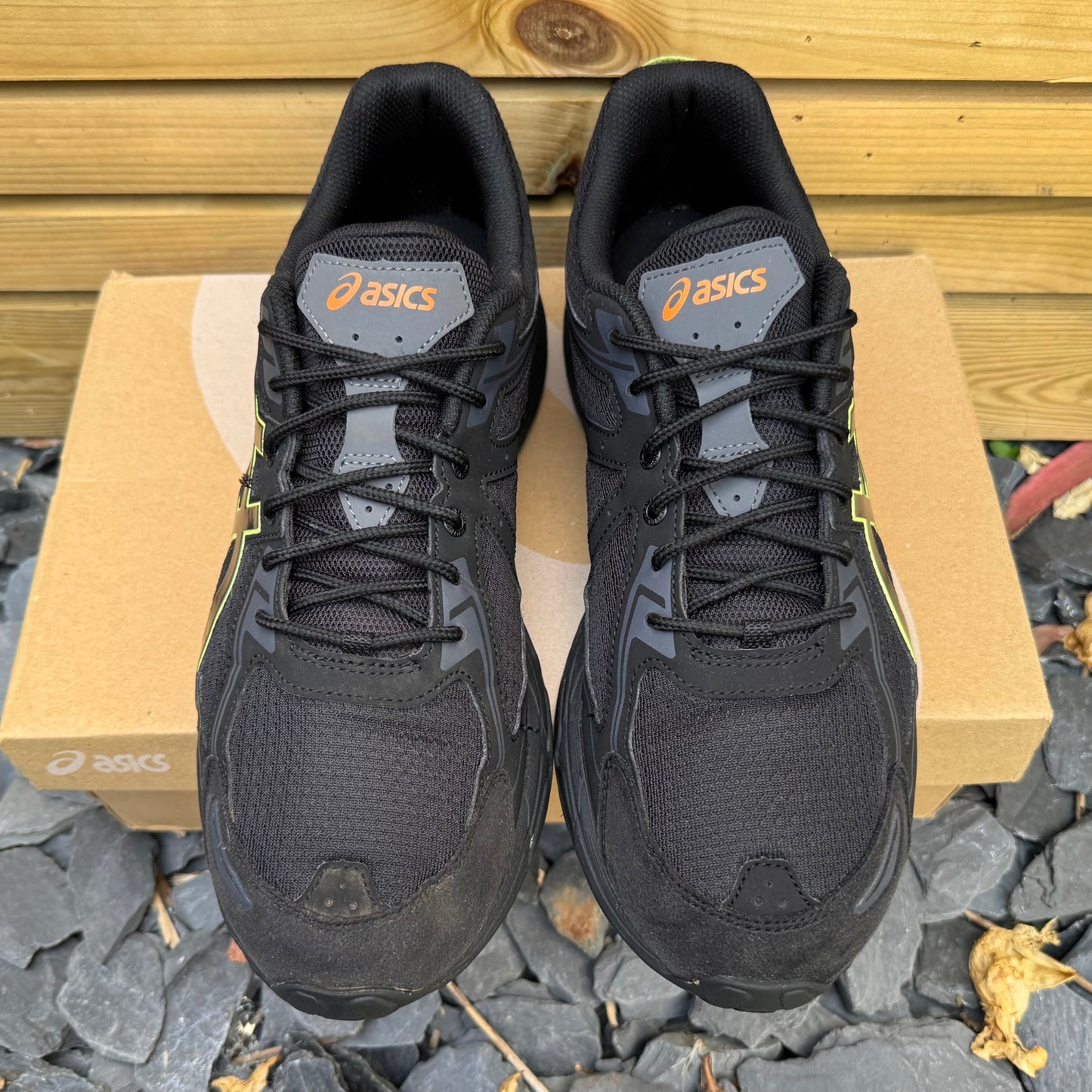 Asics Gel-Venture 6 - Black / Lime - UK11