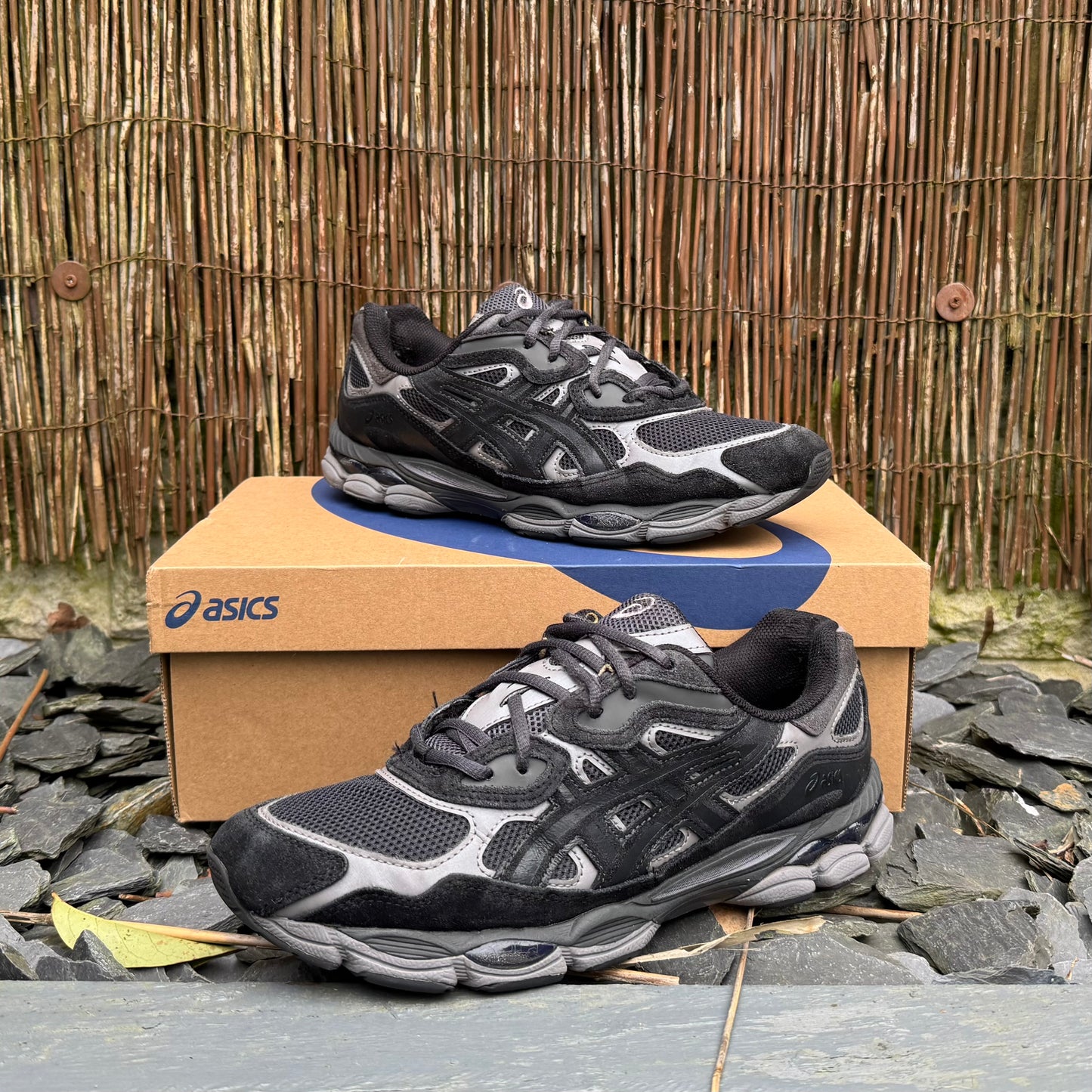 Asics Gel-NYC - Graphite Grey / Black - UK8.5