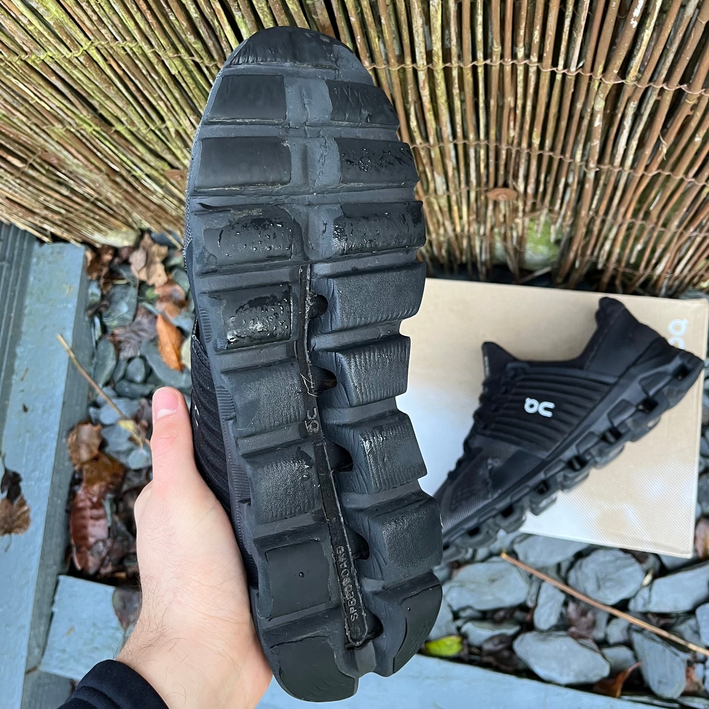 On Running CloudSwift 2.0 - Triple Black - UK9