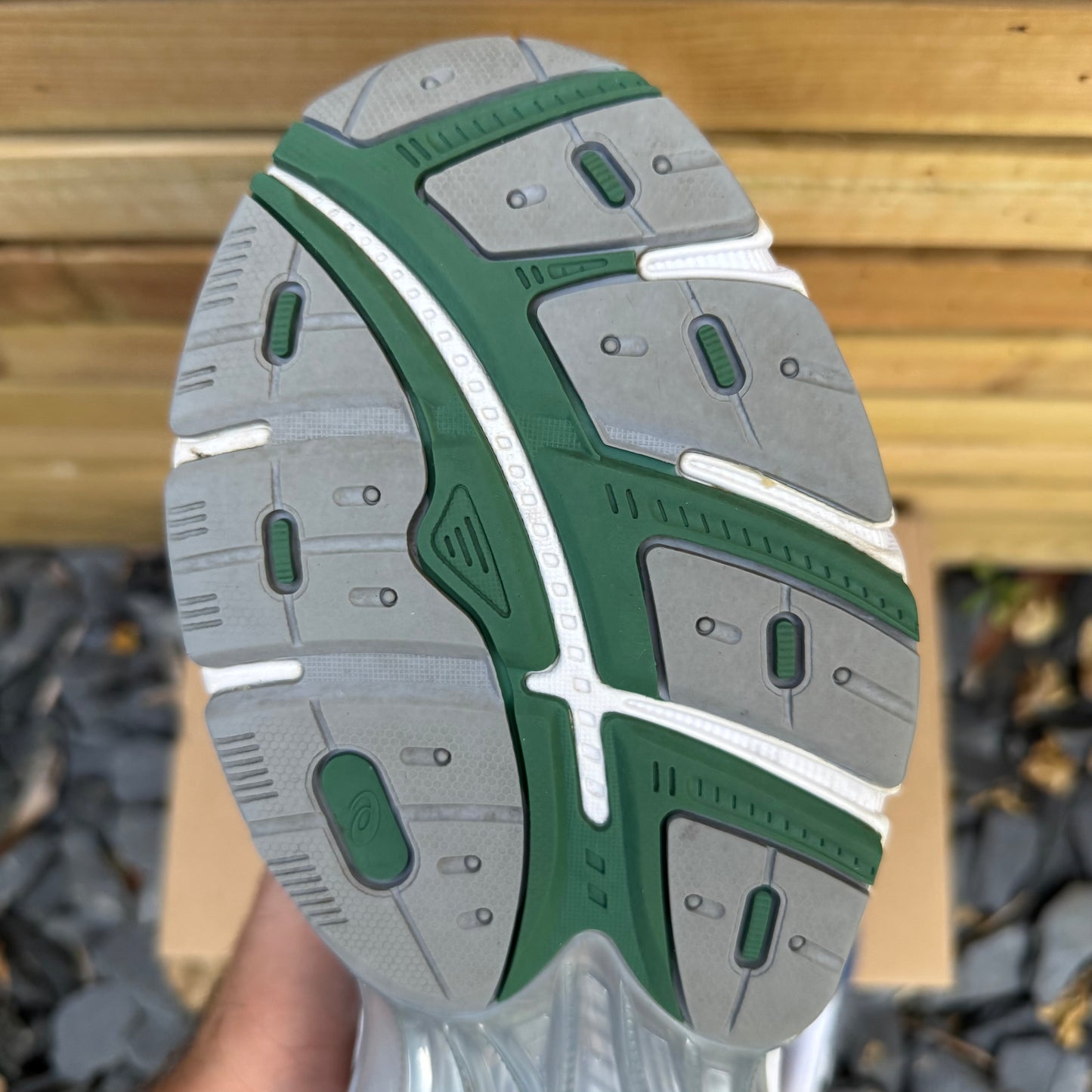 Asics Gel-2160 - White / Shamrock Green - UK9