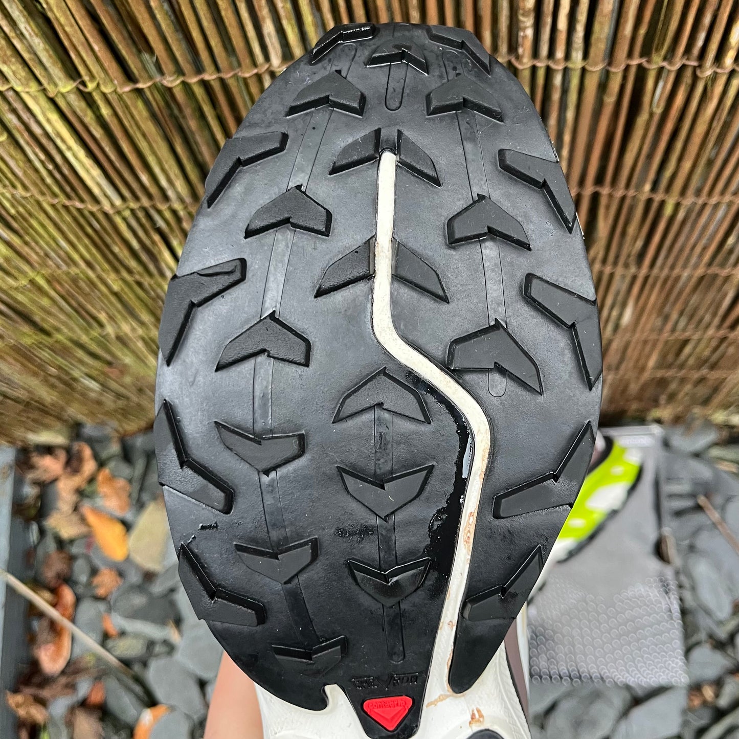 Salomon XT-6 Soft-Ground LT ADV - Safari / Peppercorn / Acid Lime - UK10.5