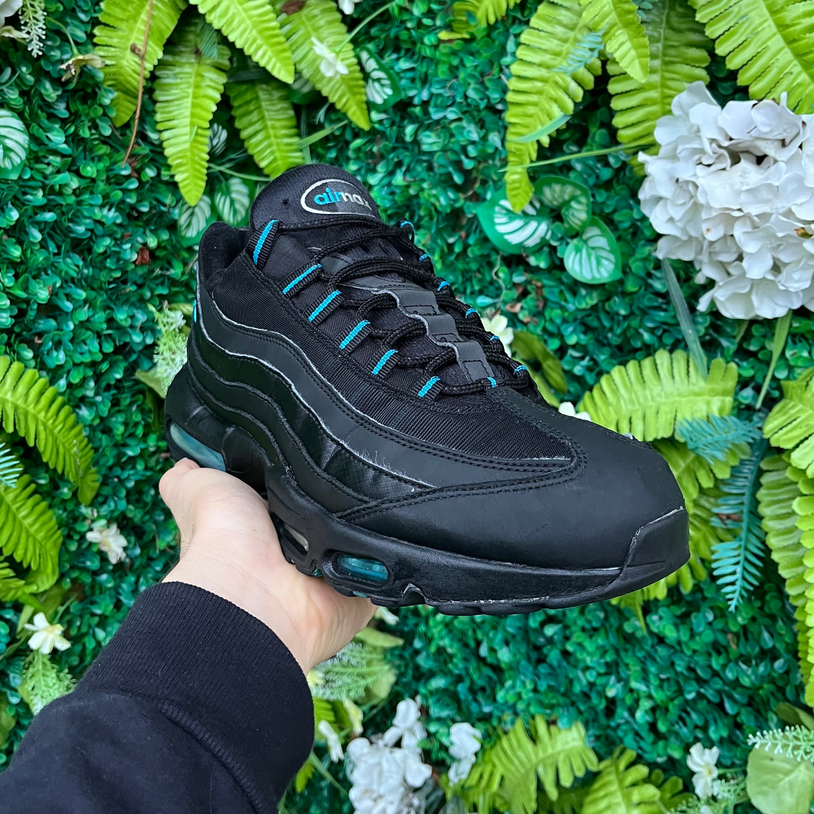 95 Black Blue Blue Air Max 95s Nike Air Max 95 Black Laser Blue