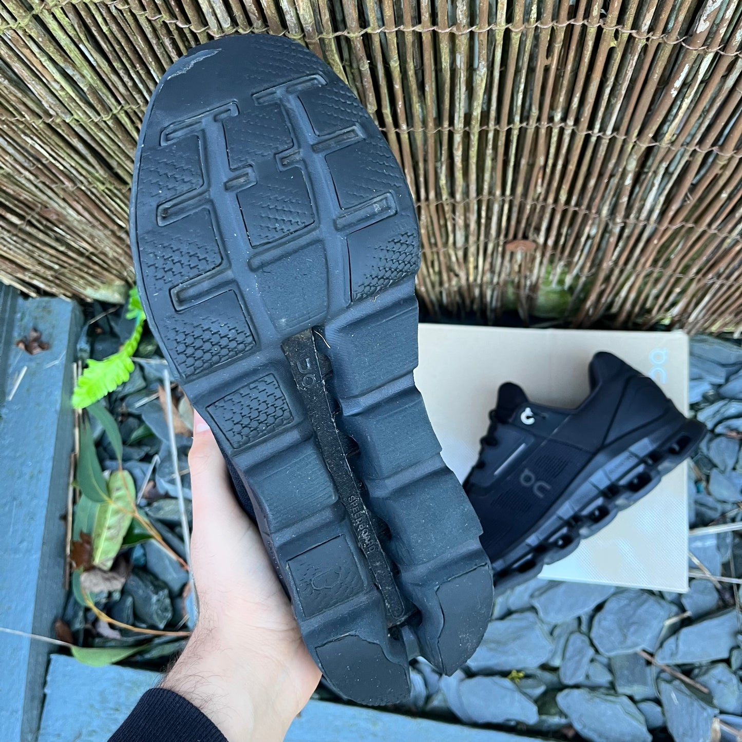 On Running CloudStratus 2 - Triple Black - UK10