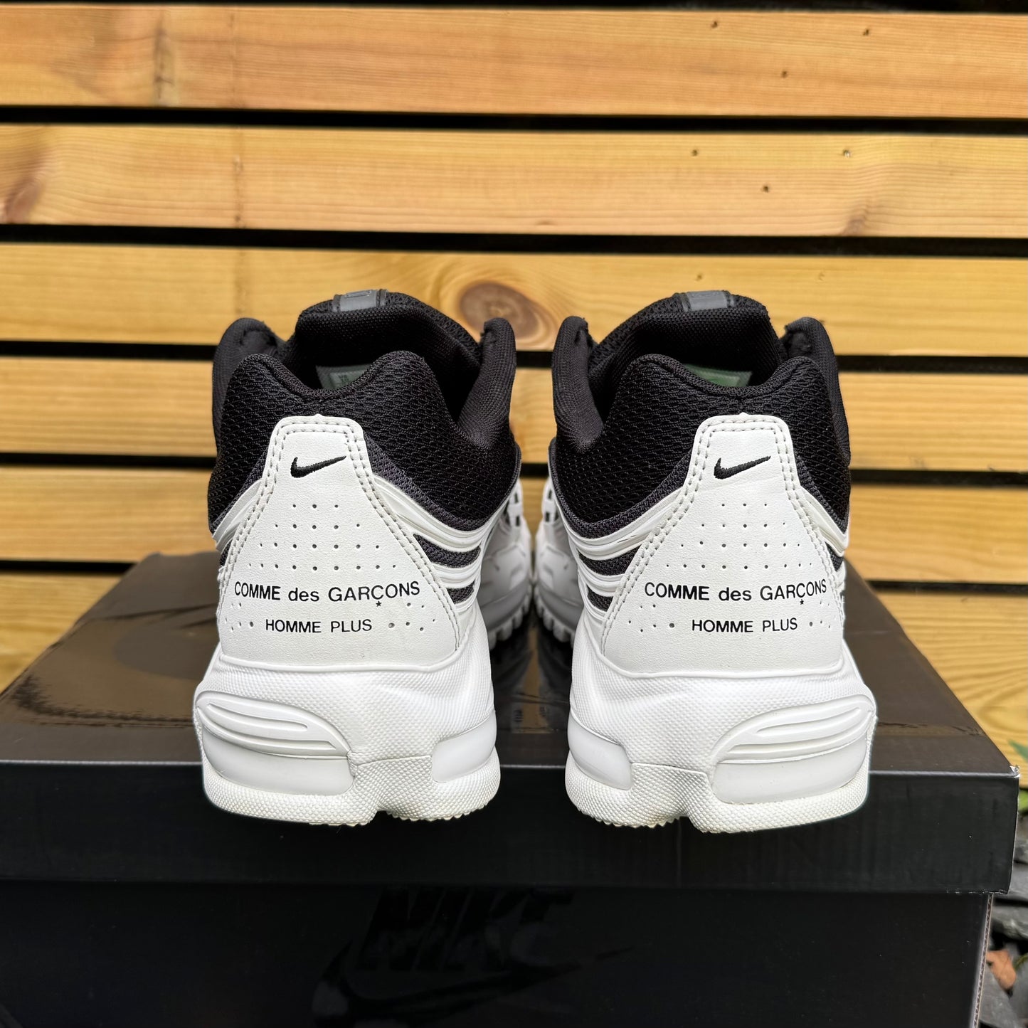 Nike Air Max TL 2.5 x Comme Des Garçons - Black / White - UK9