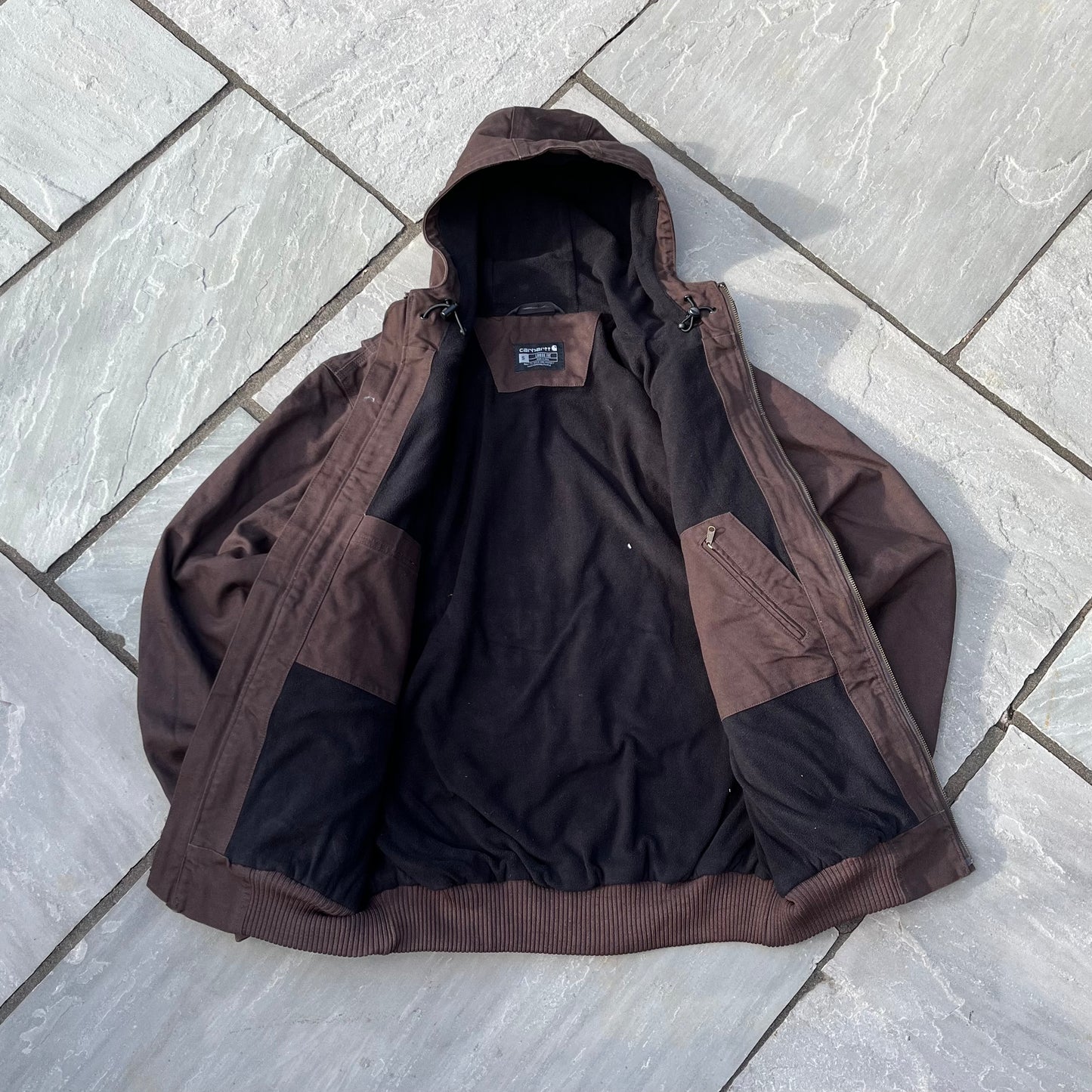Carhartt Full Swing Fleece-Lined Active Jacket Dark Brown