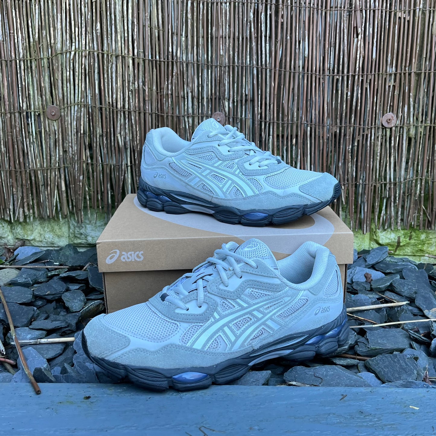 Asics Gel-NYC - Mid Grey / Sheet Rock - UK9.5