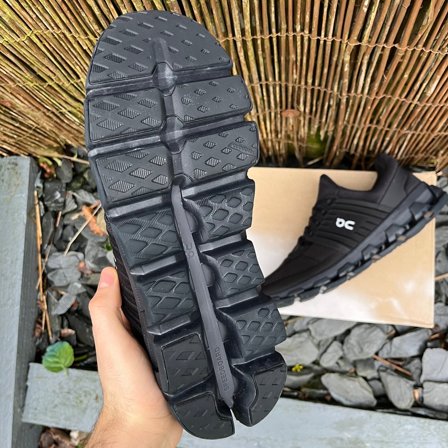 On Running CloudSwift 3.0 AD - Triple Black - UK9.5