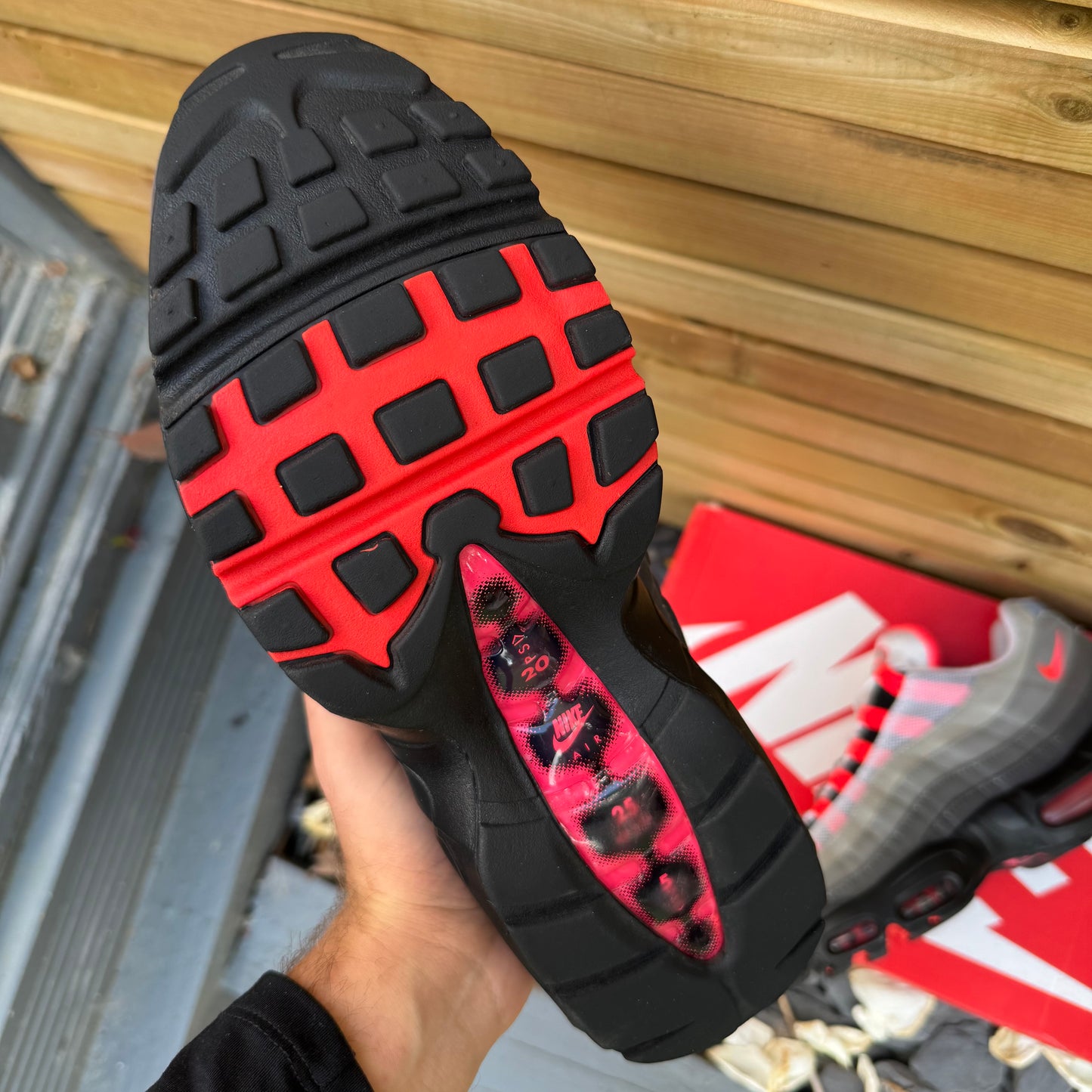 Nike Air Max 95 OG - Solar Red 2018 - UK9