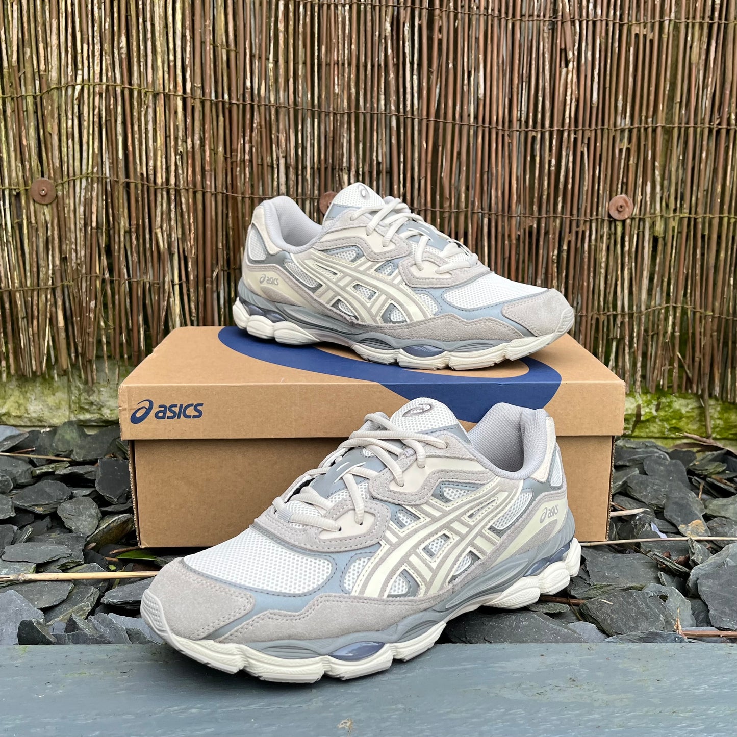 Asics Gel-NYC - Cream / Oyster Grey - UK10