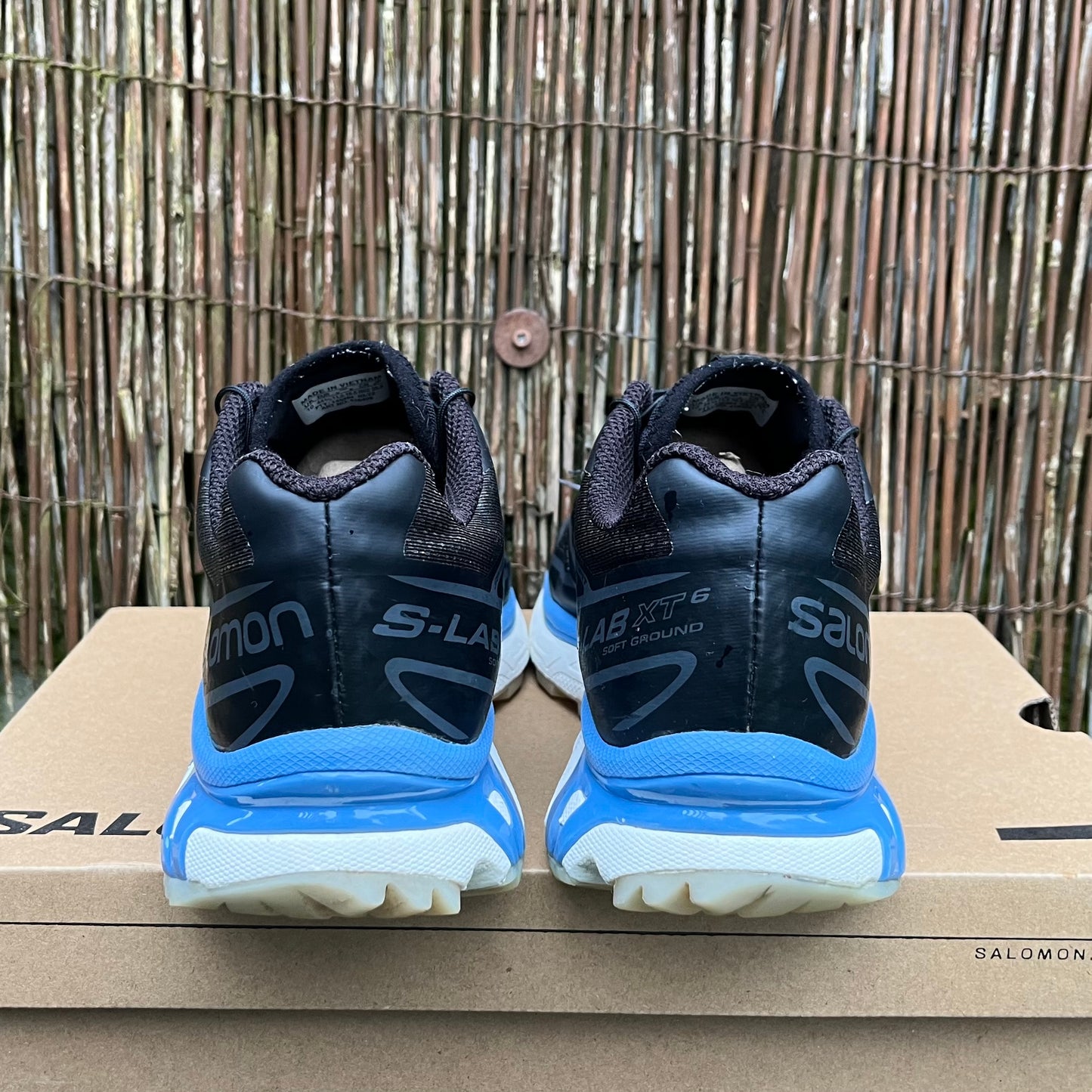 Salomon XT-6 - Clear Black / Riviera / Nimbus Cloud - UK10