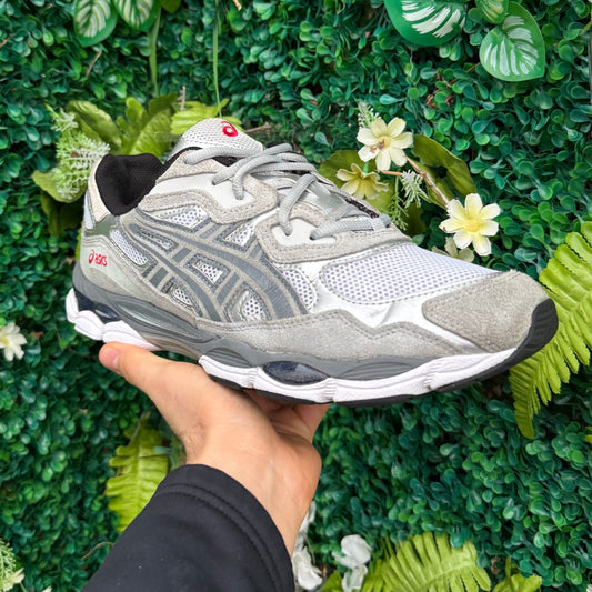 Asics Gel-NYC - White / Steel Grey - UK9