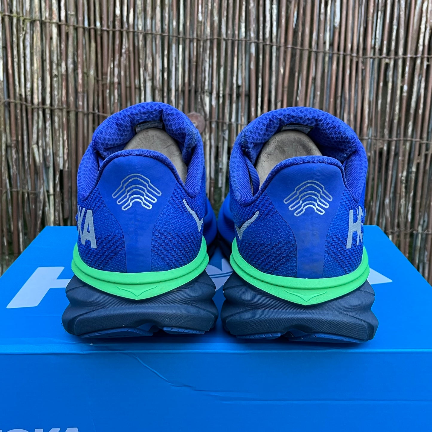 Hoka Clifton 9 Gore-Tex - Dazzling Blue / Evening Sky - UK10.5