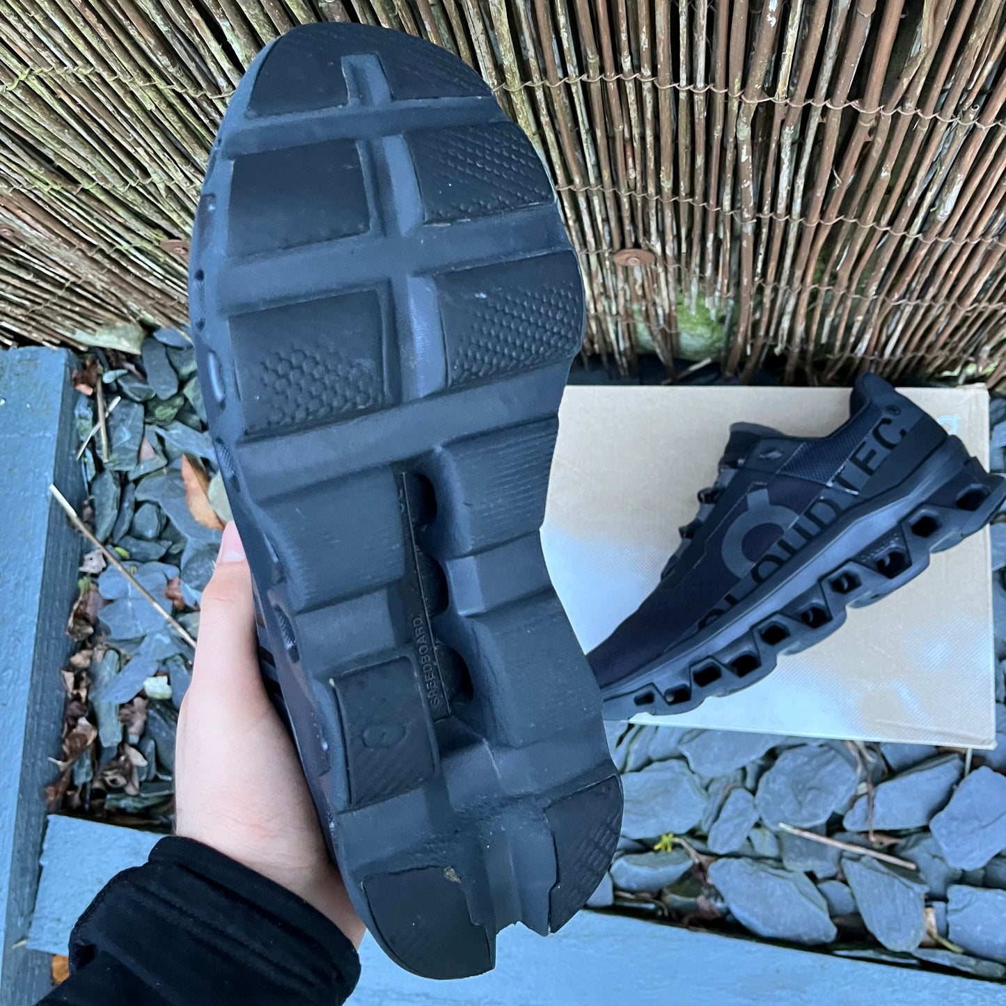 On Running CloudMonster - Triple Black - UK8.5