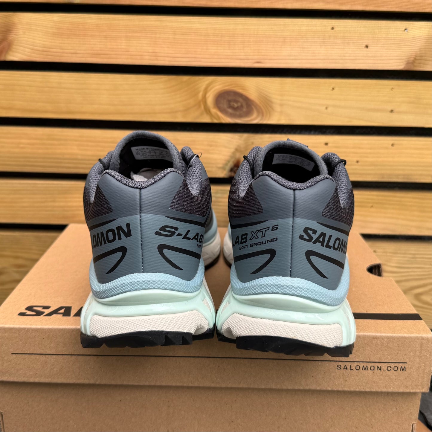 Salomon XT-6 - Turbulence / Trooper / Clearly Aqua - UK5.5 - Brand New
