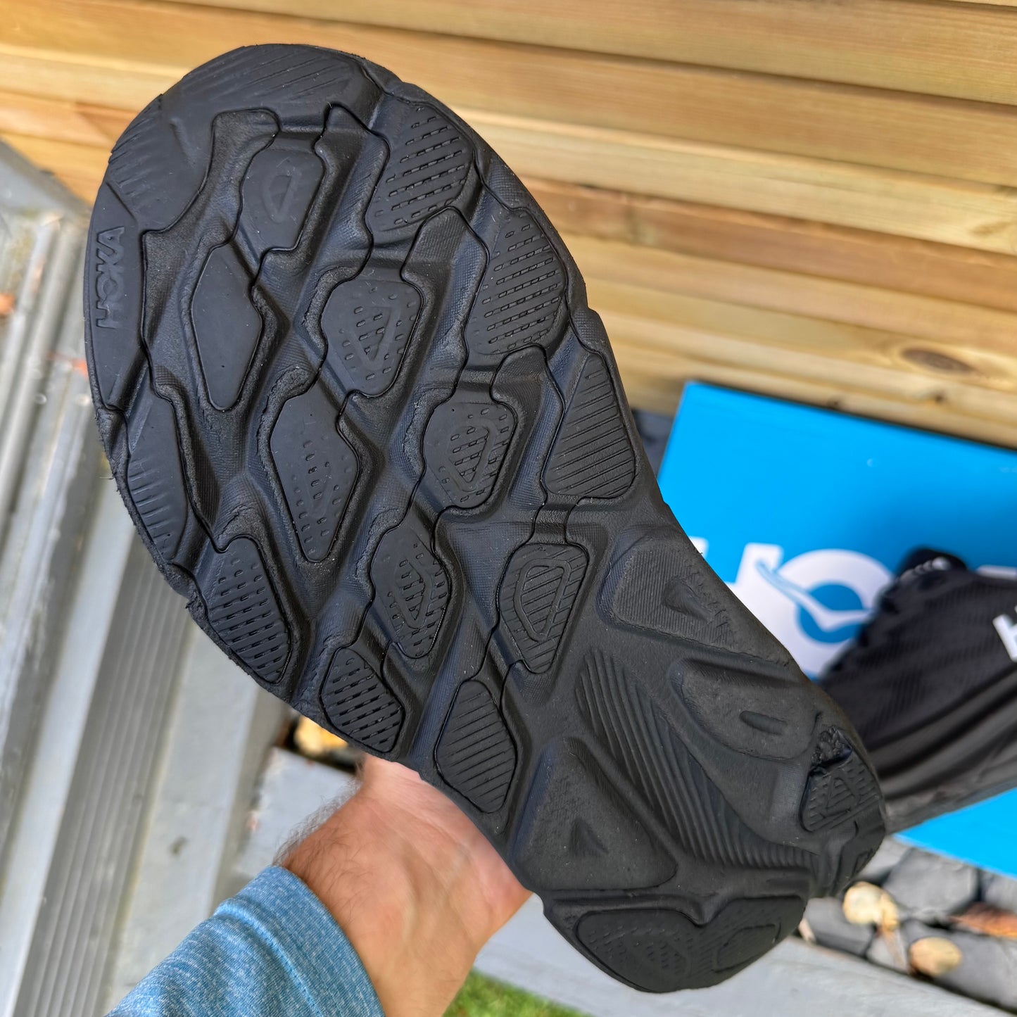 Hoka Clifton 9 Gore-Tex - Black Reflect - UK10