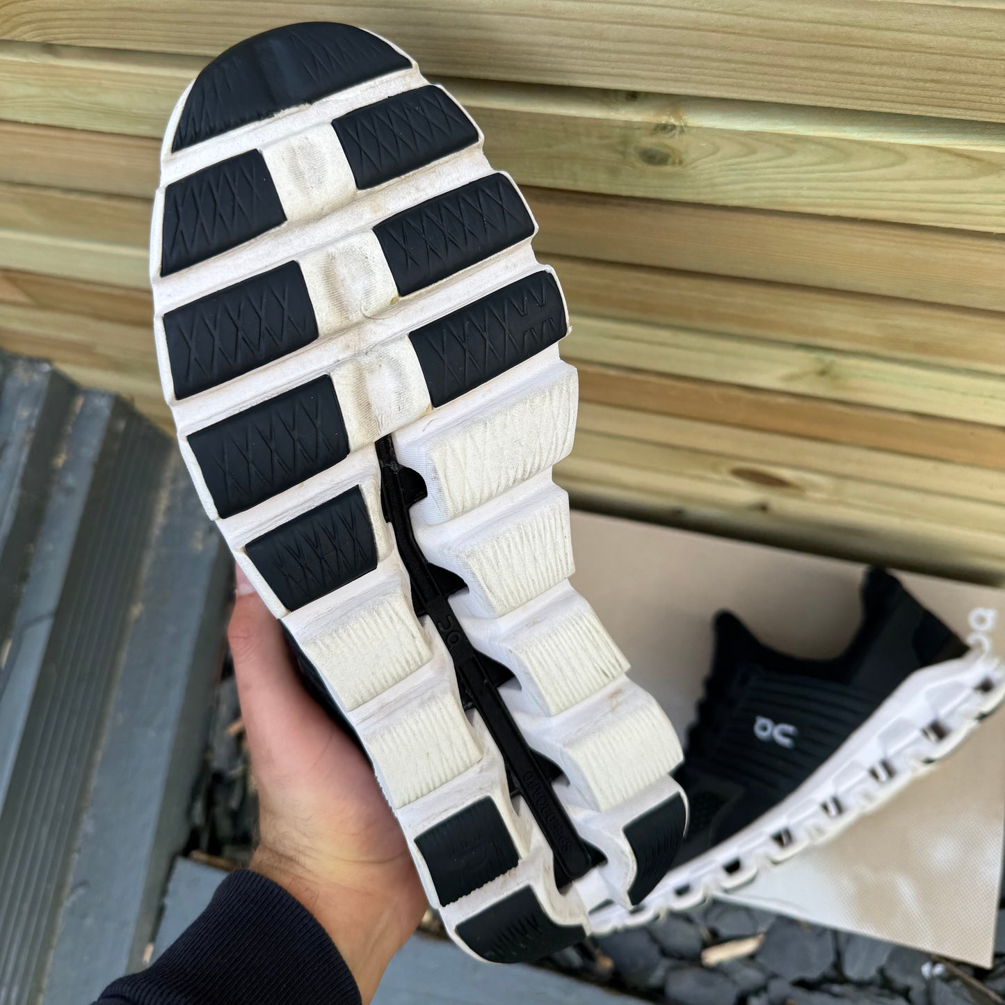On Running CloudSwift 2.0 - Black / Rock - UK10.5