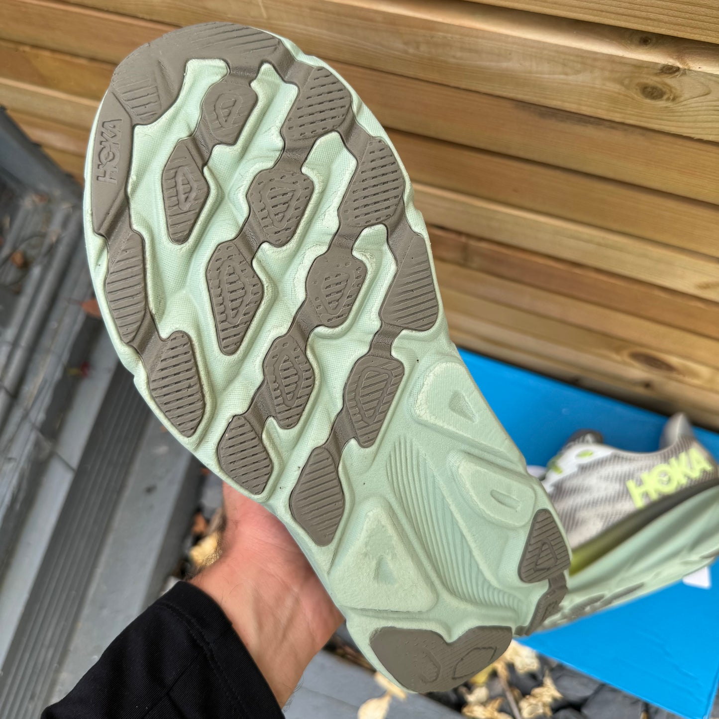 Hoka Clifton 9 Gore-Tex - Slate / Aloe Vera / Neutral - UK10