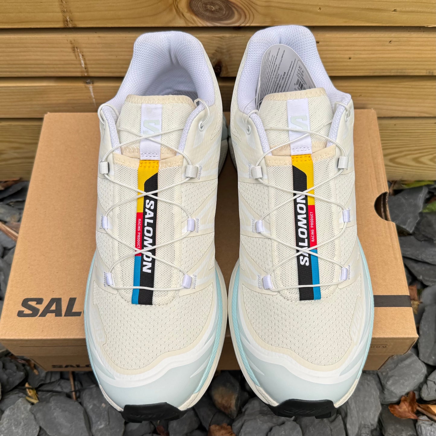 Salomon XT-6 - Vanilla / Ballad Blue / Iced Aqua - Multiple Sizes - Brand New