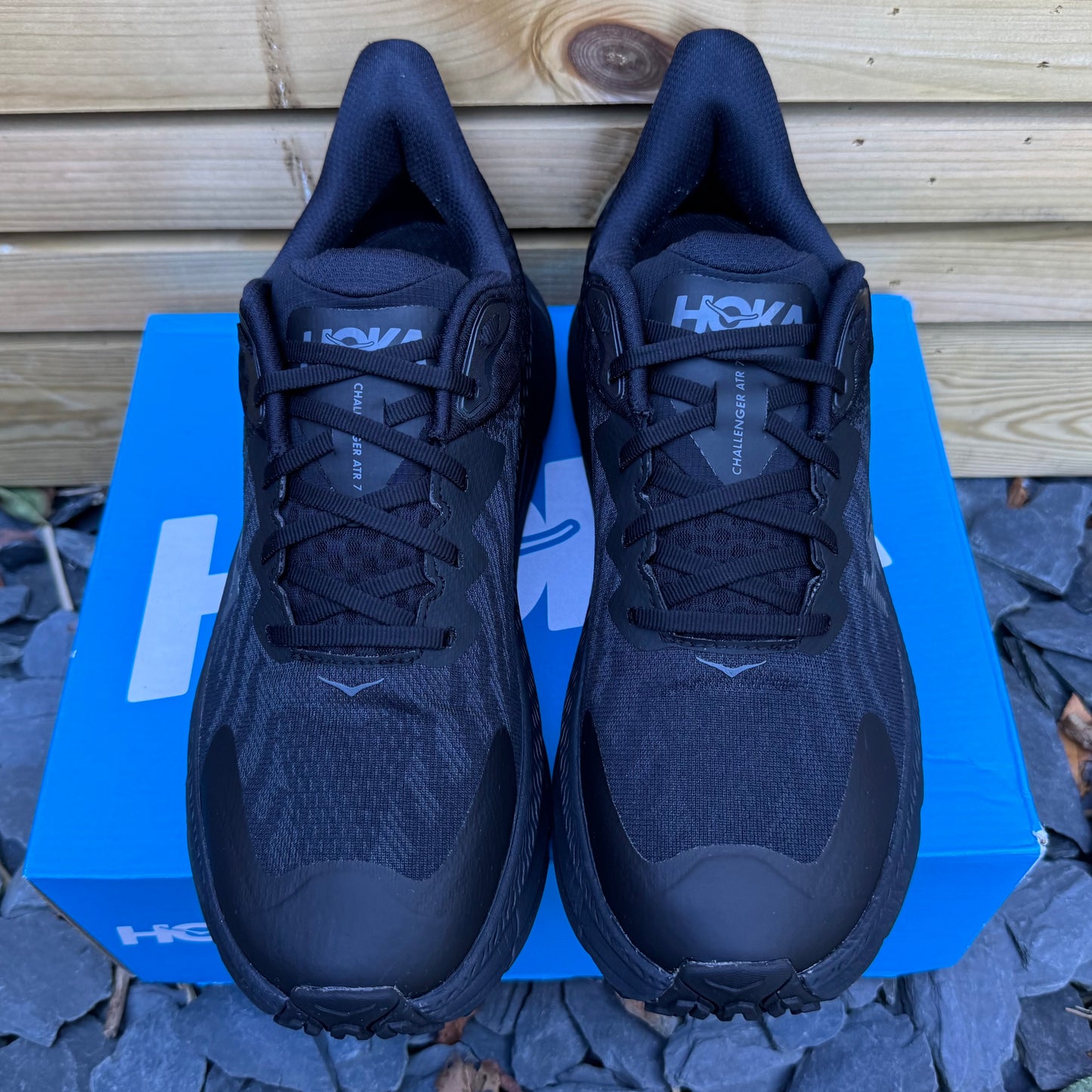 Hoka Challenger 7 Gore-Tex - Triple Black - UK10