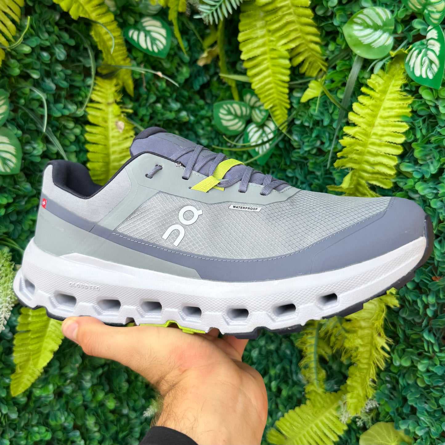 On Running CloudVista 2 Waterproof - Heather / Mist - UK8.5