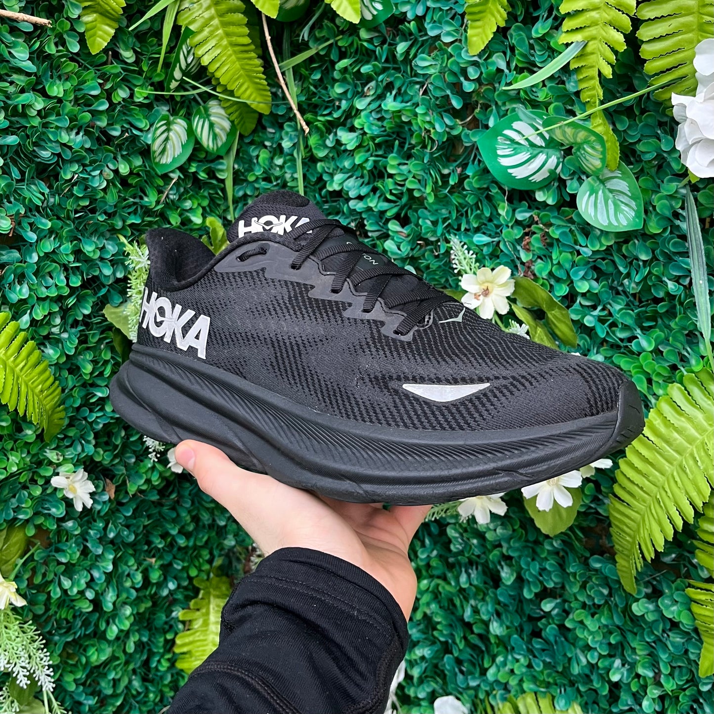 Hoka Clifton 9 Gore-Tex - Black Reflect - UK10