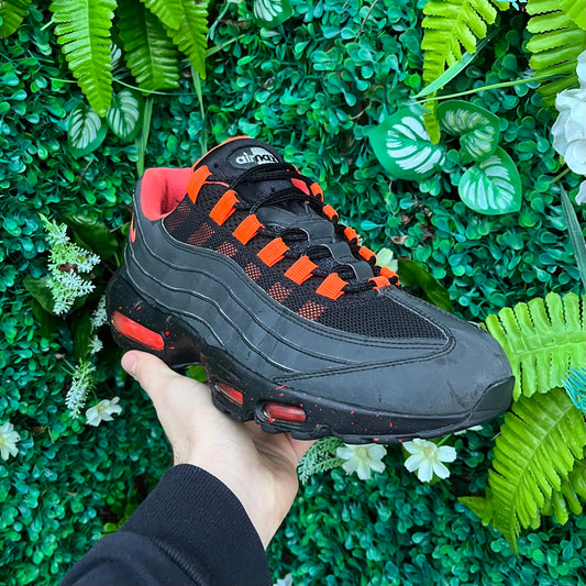 Nike Air Max 95 ID “Nike By You” 3M Reflective - Black / Orange - UK8.5