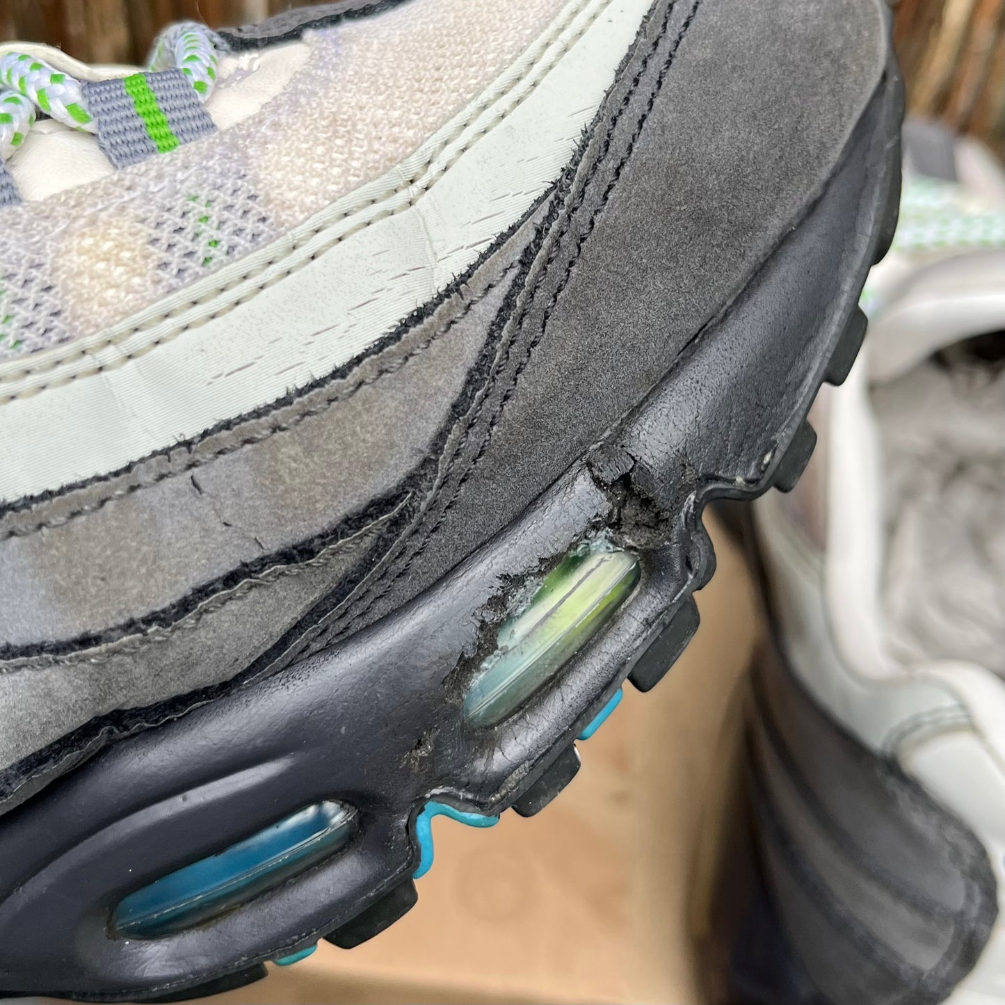 Nike Air Max 95 JD Exclusive Blue Apple 2010 UK7