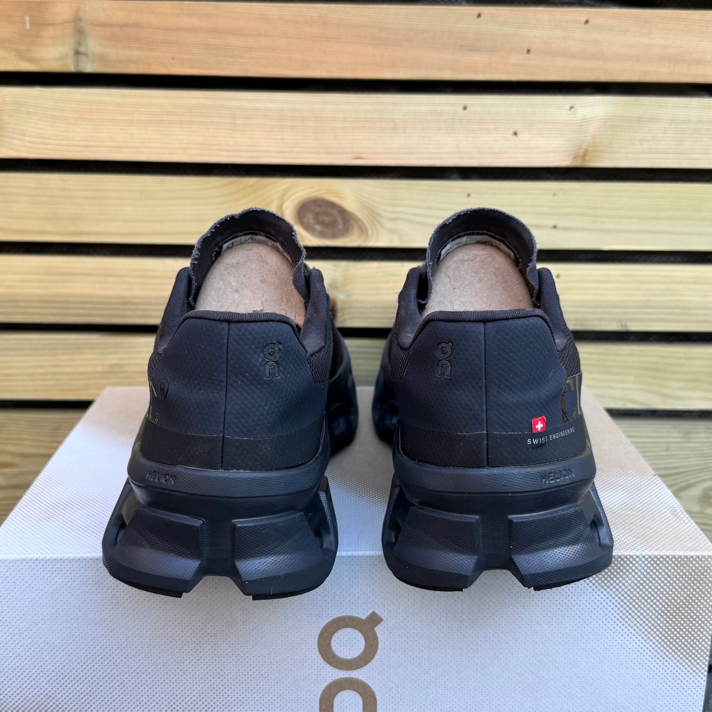 On Running CloudMonster - Triple Black - UK9.5