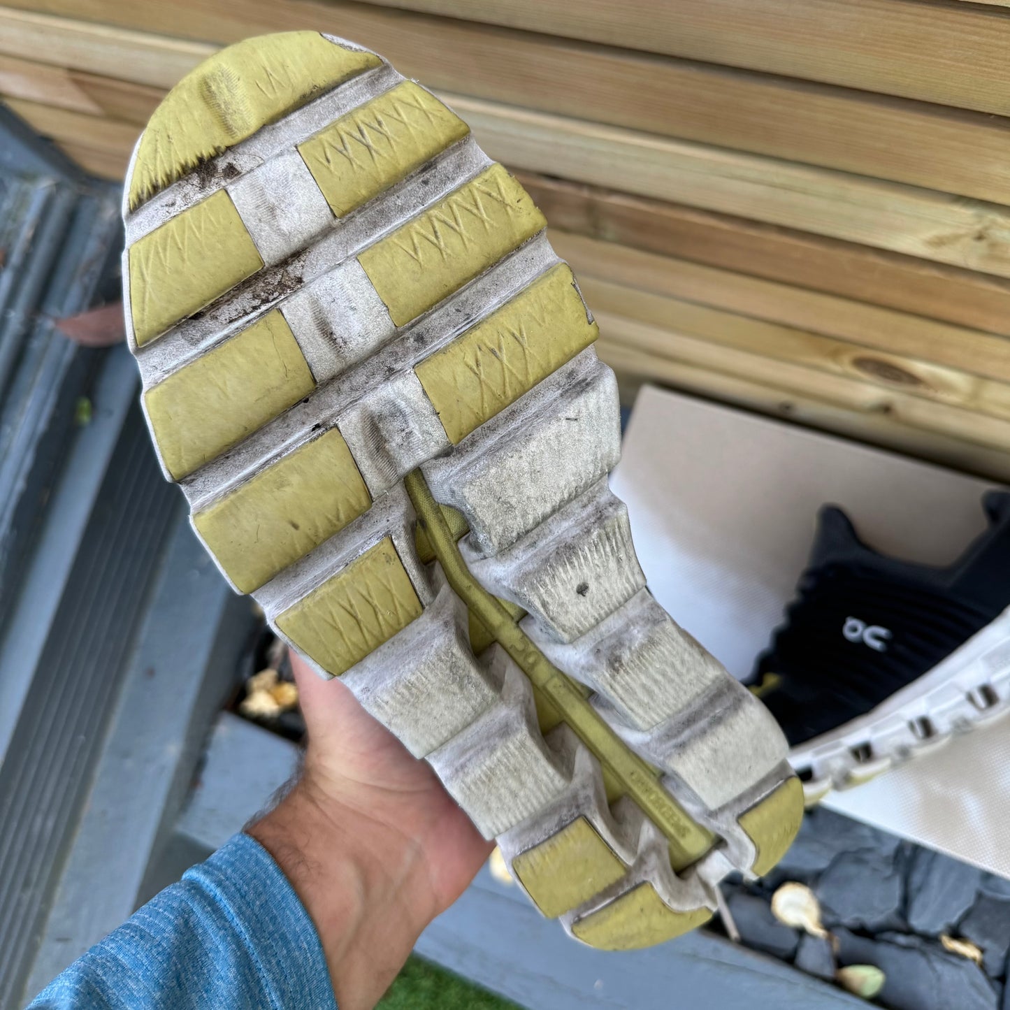 On Running CloudSwift 2.0 - Black / Citron Yellow - UK10.5